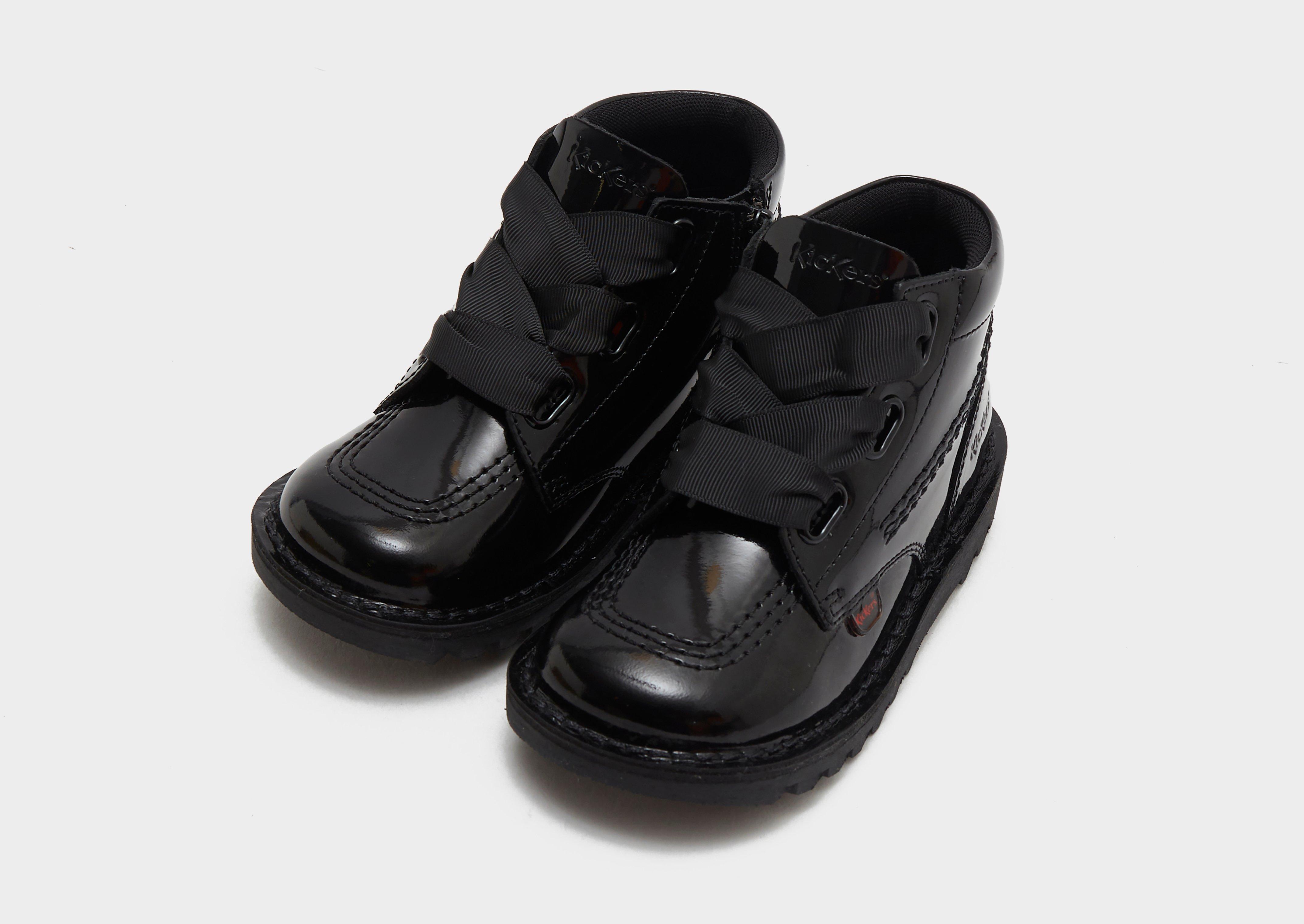 Kickers Kick Hi Patent Infant