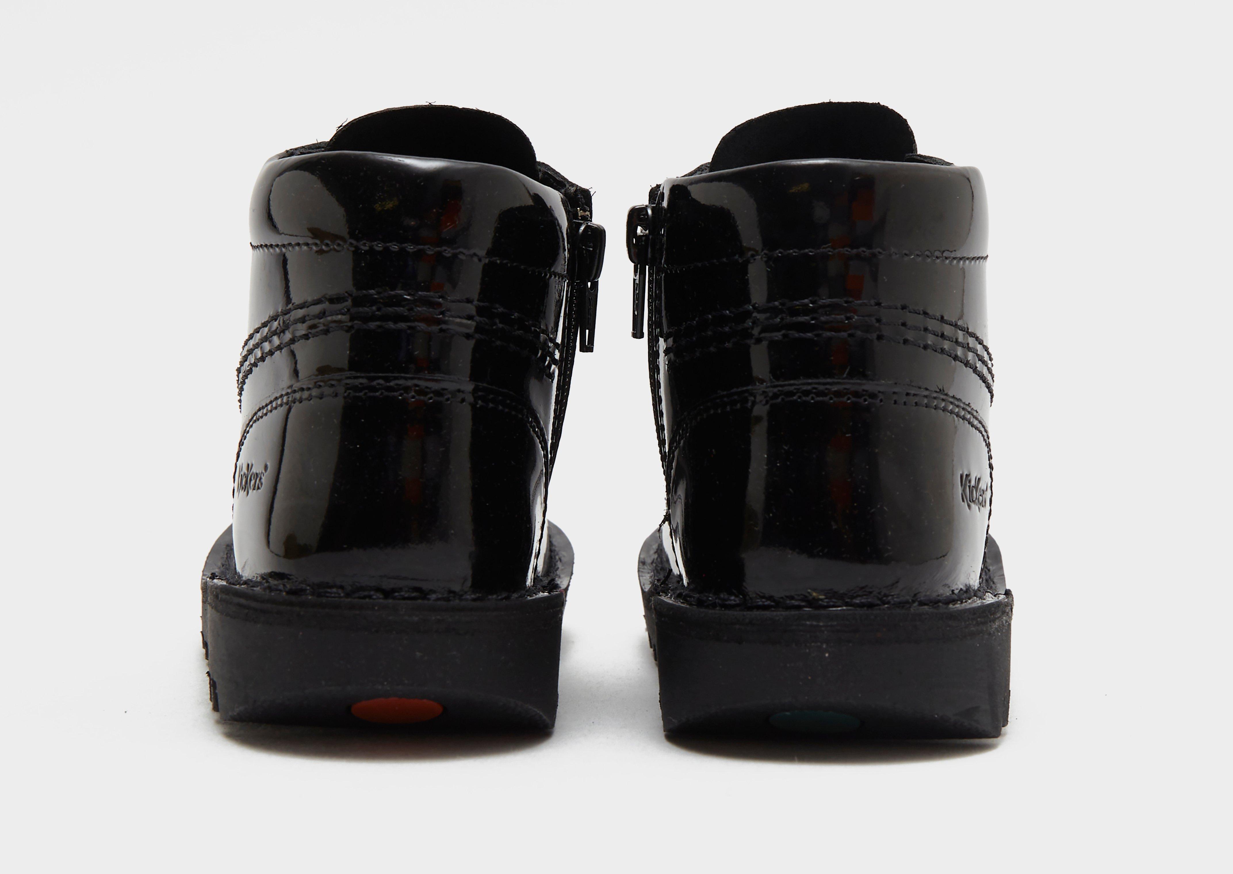 Kickers Kick Hi Patent Infant