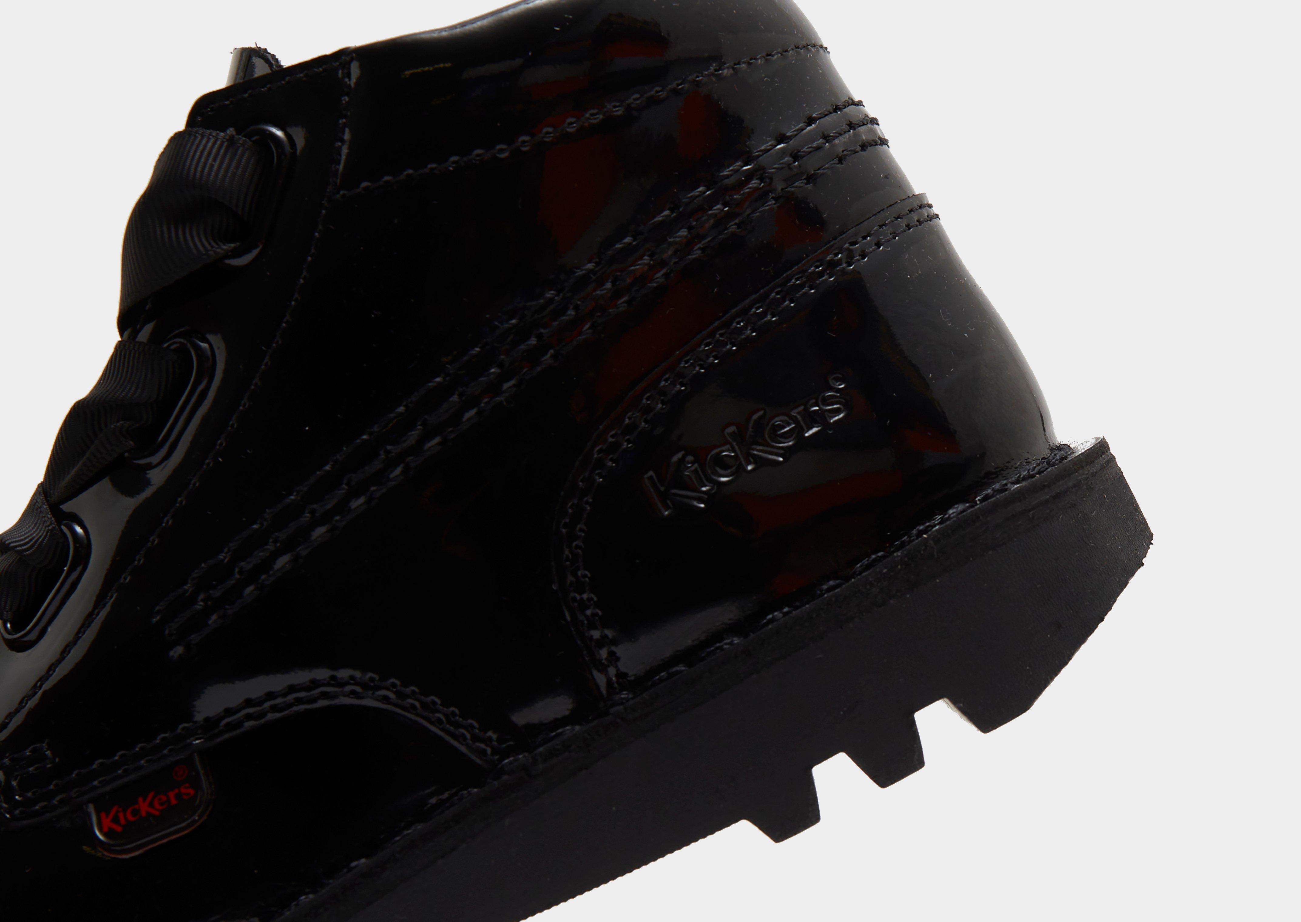 Kickers Kick Hi Patent Infant