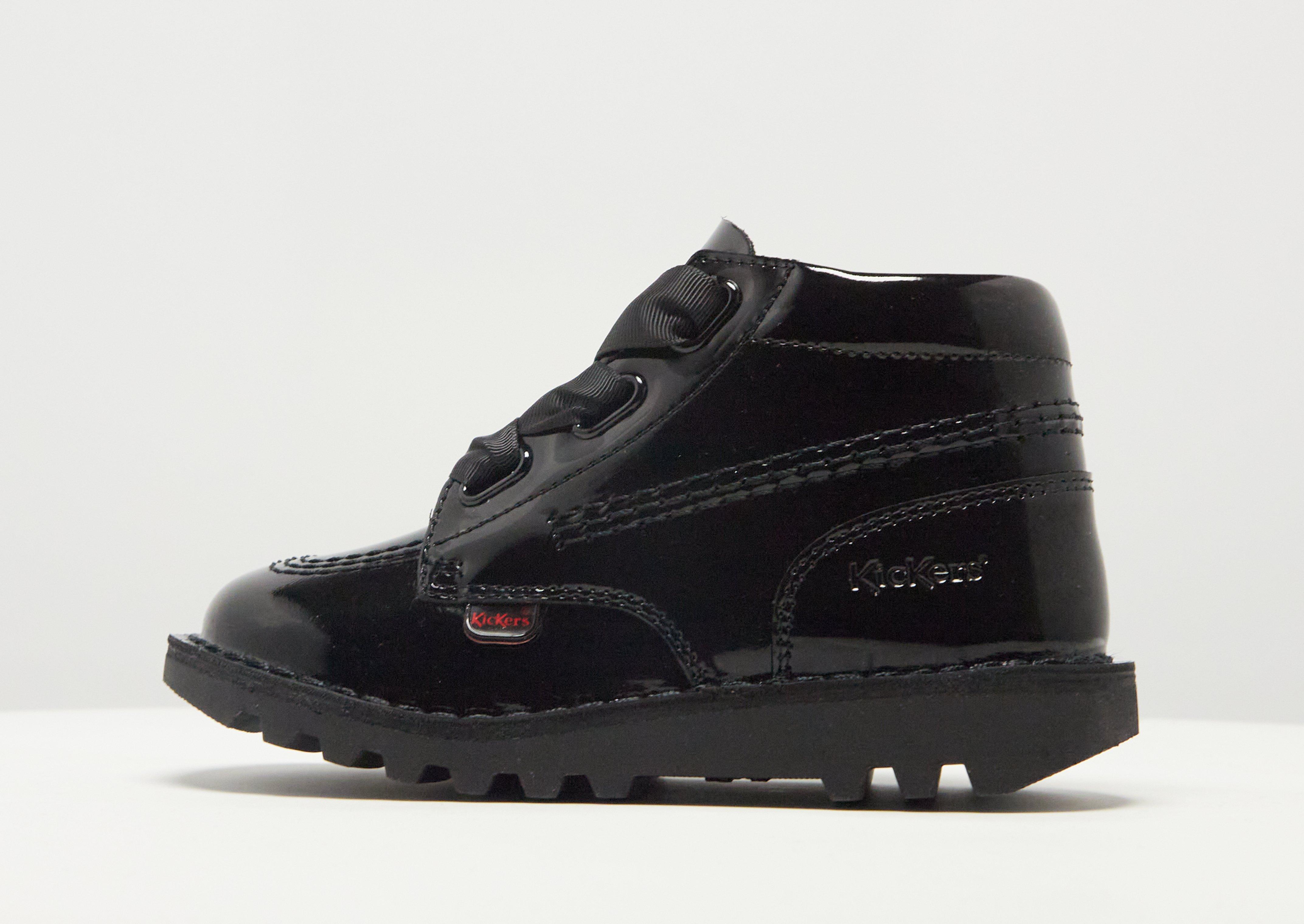 Kickers Kick Hi Patent Infant