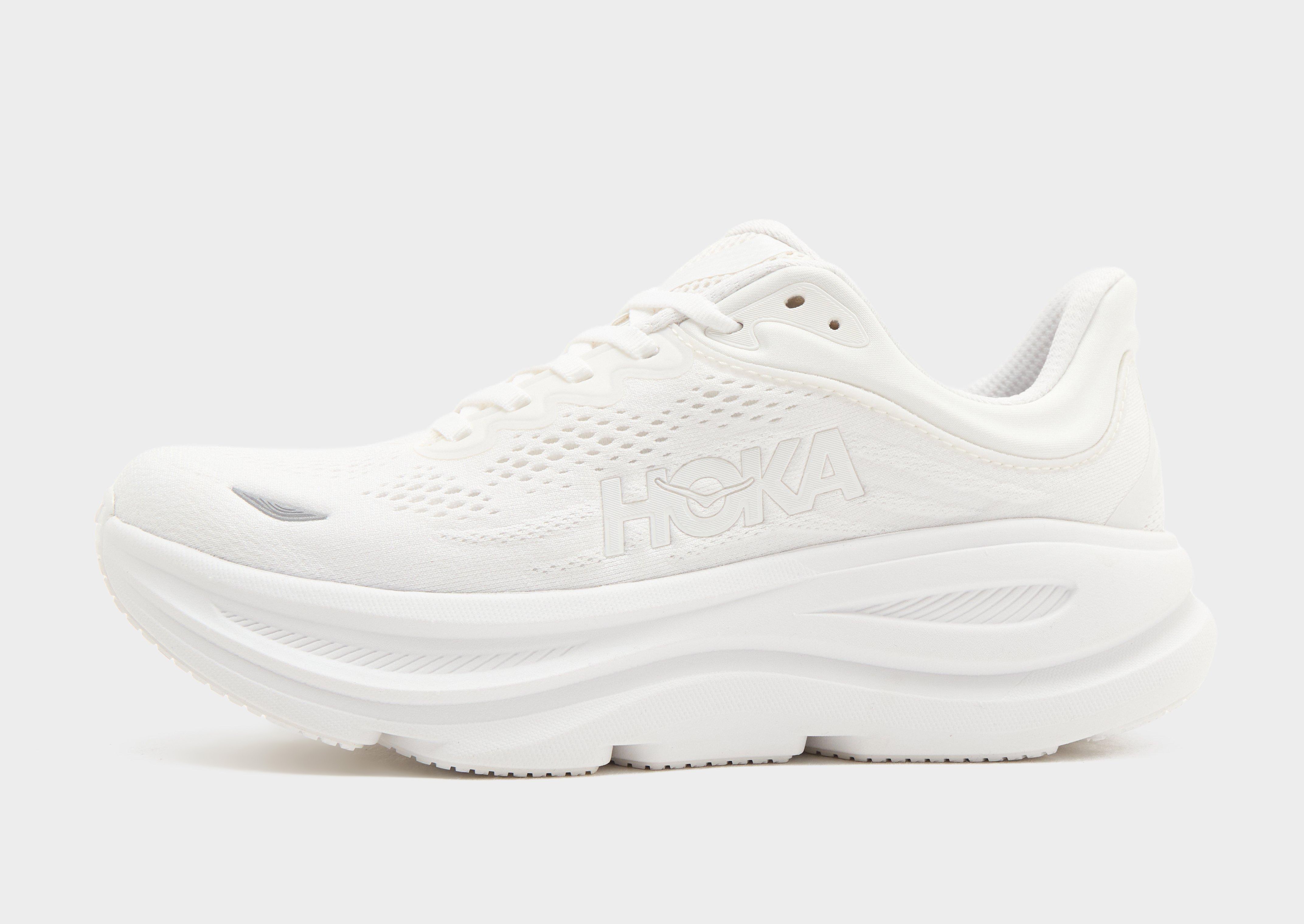White HOKA Bondi 9 Women's - JD Sports Global