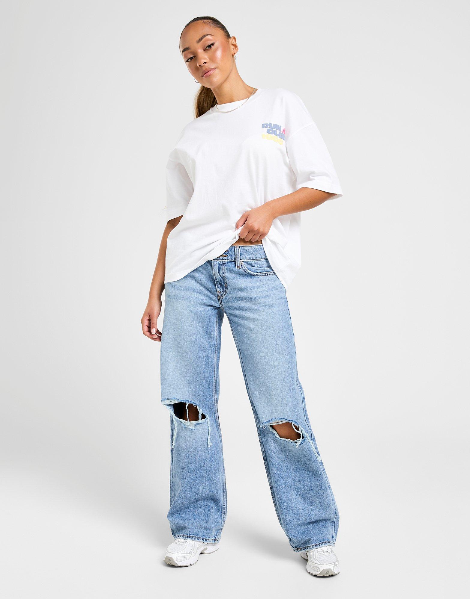LEVI'S Superlow Ripped Jeans