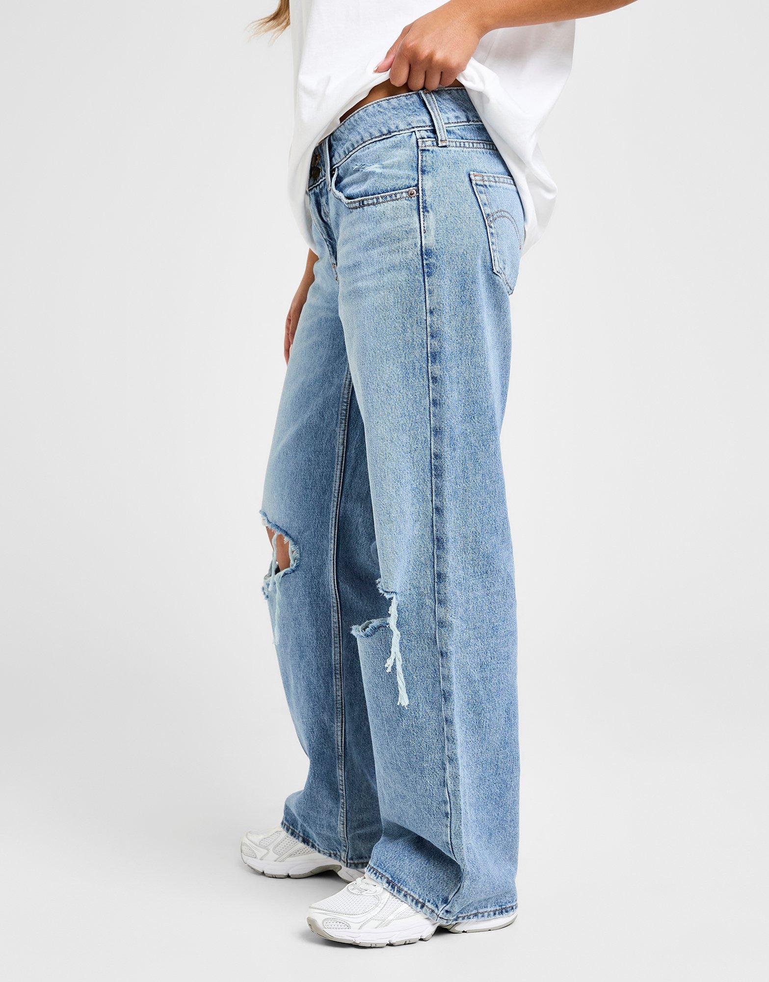 LEVI'S Superlow Ripped Jeans