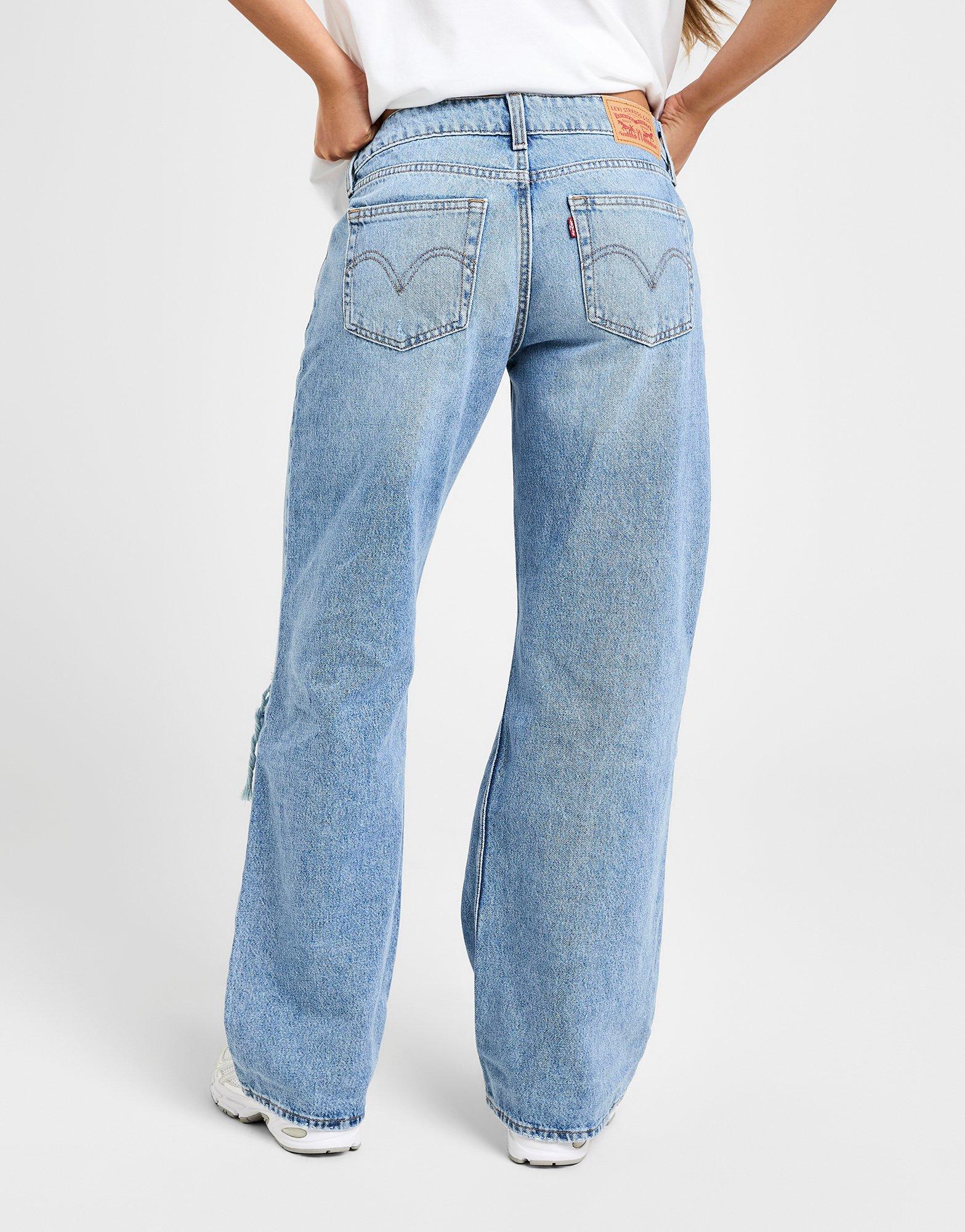 LEVI'S Superlow Ripped Jeans