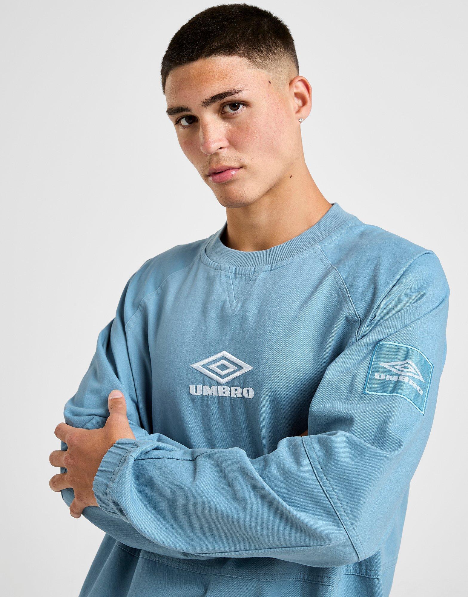 Blue Umbro Drill Crew Sweatshirt - JD Sports Global