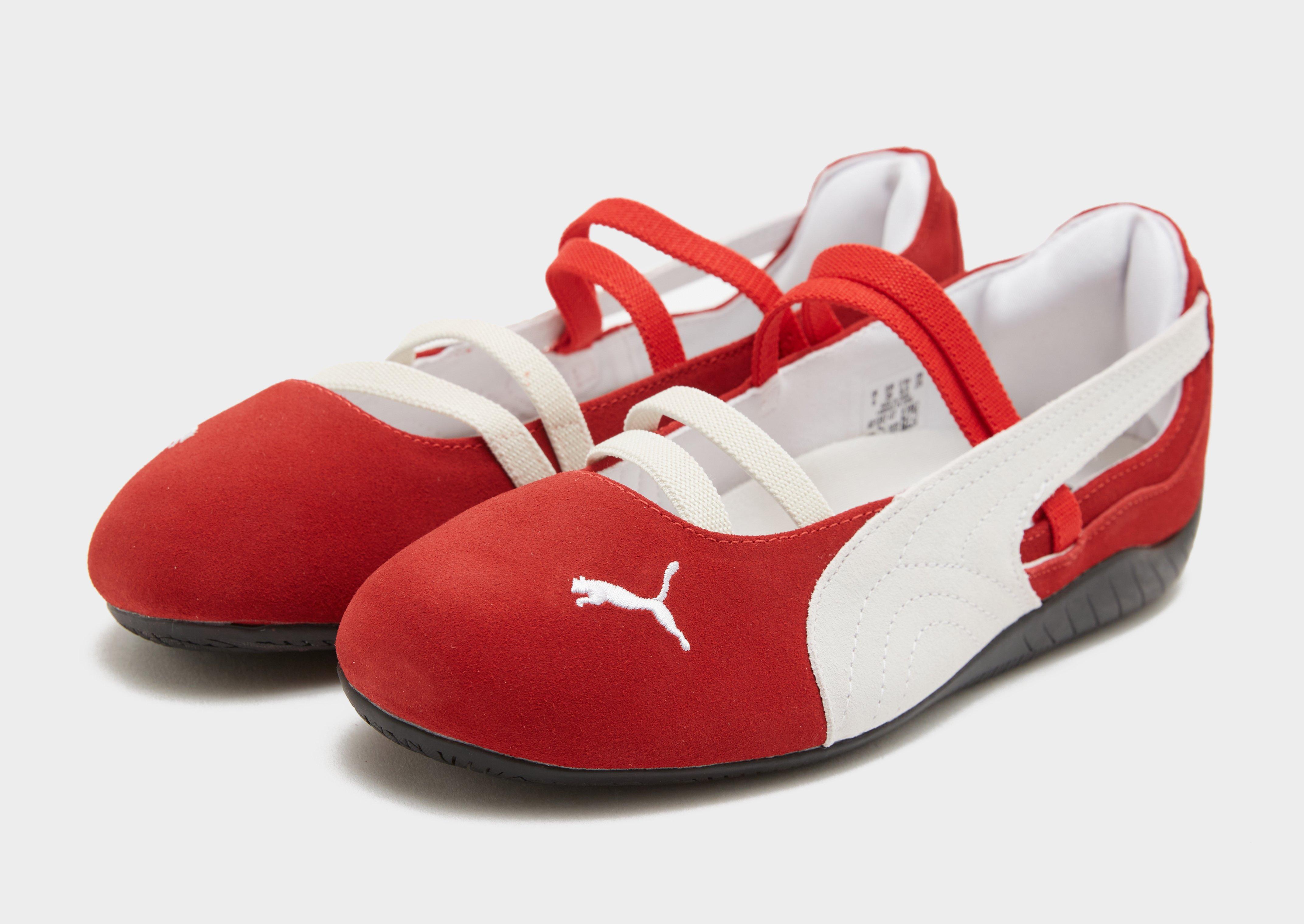 送料関税込み PUMA Speedcat Ballet Satin レッド New Release Puma Speed Cat Ballet For All Time Red Shoes