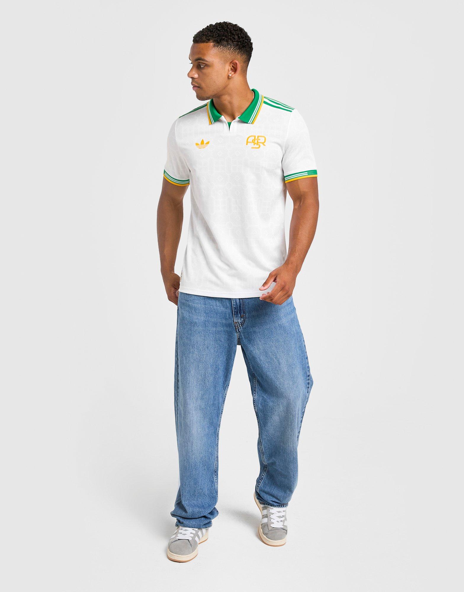 White adidas Originals AS Roma 2025/26 Match Third Shirt - JD