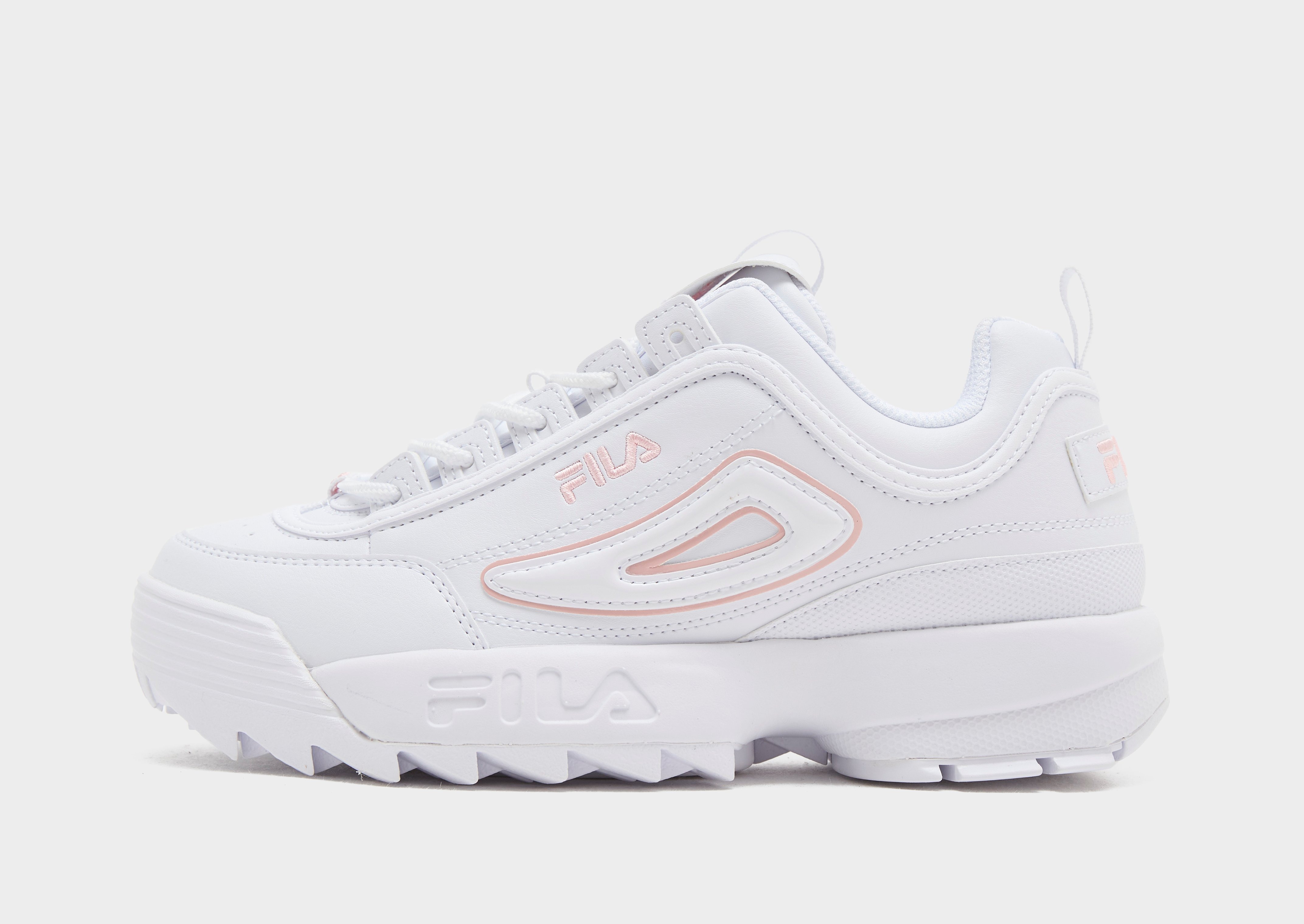 White Fila Disruptor Junior JD Sports UK