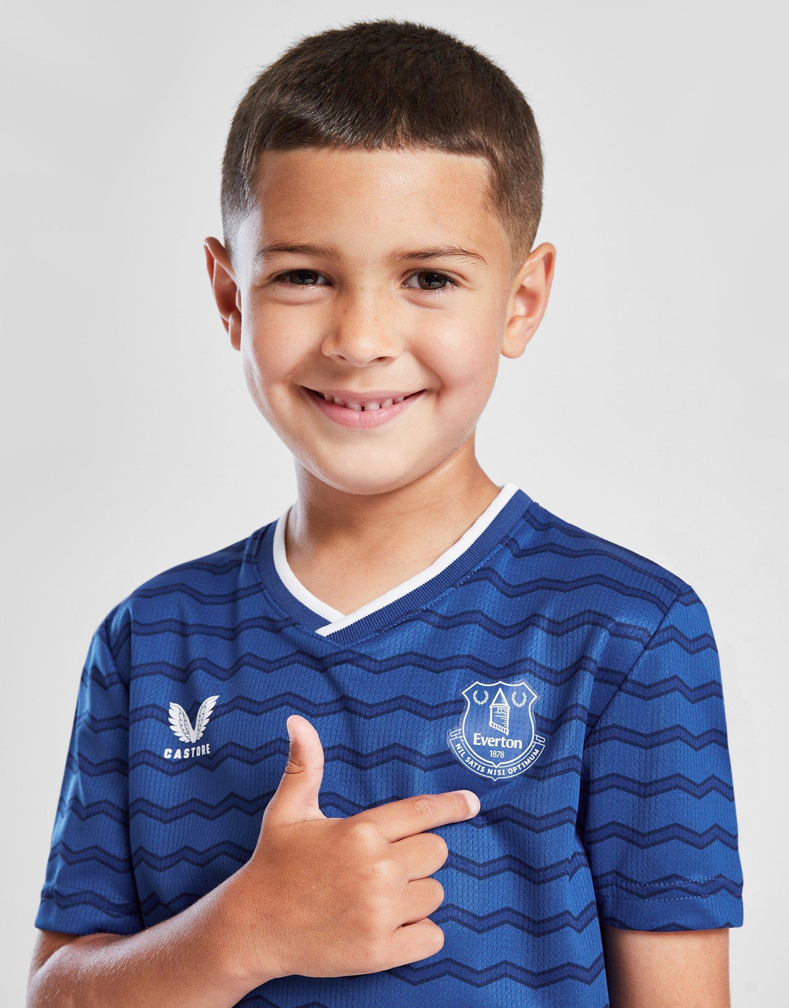 Castore Everton FC 2025/26 Home Kit Children