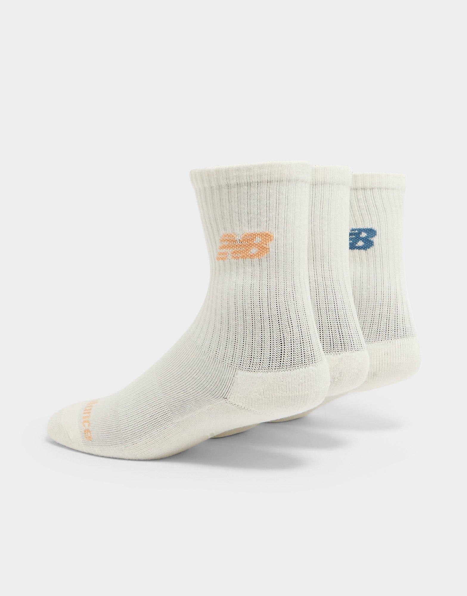 New Balance Logo Socks 3-Pack