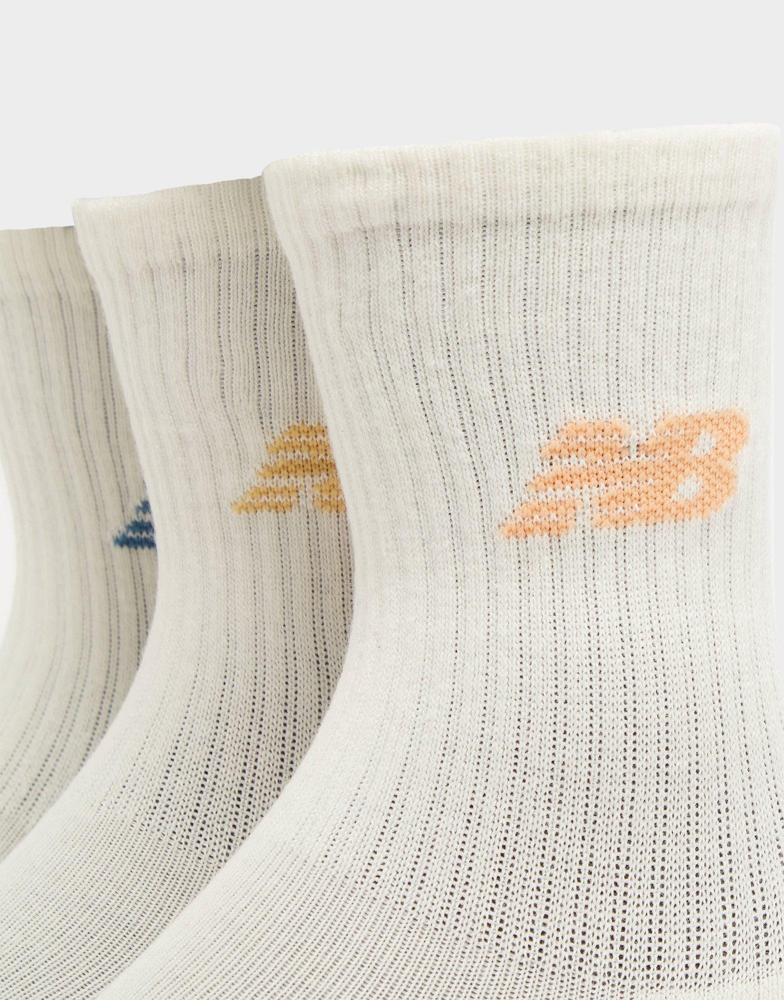 New Balance Logo Socks 3-Pack