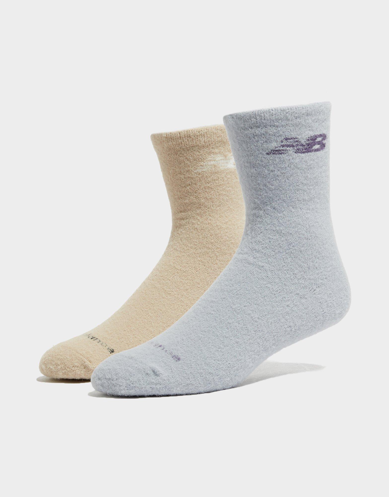 New Balance Lot de 2 Paires de Chaussettes Cosy