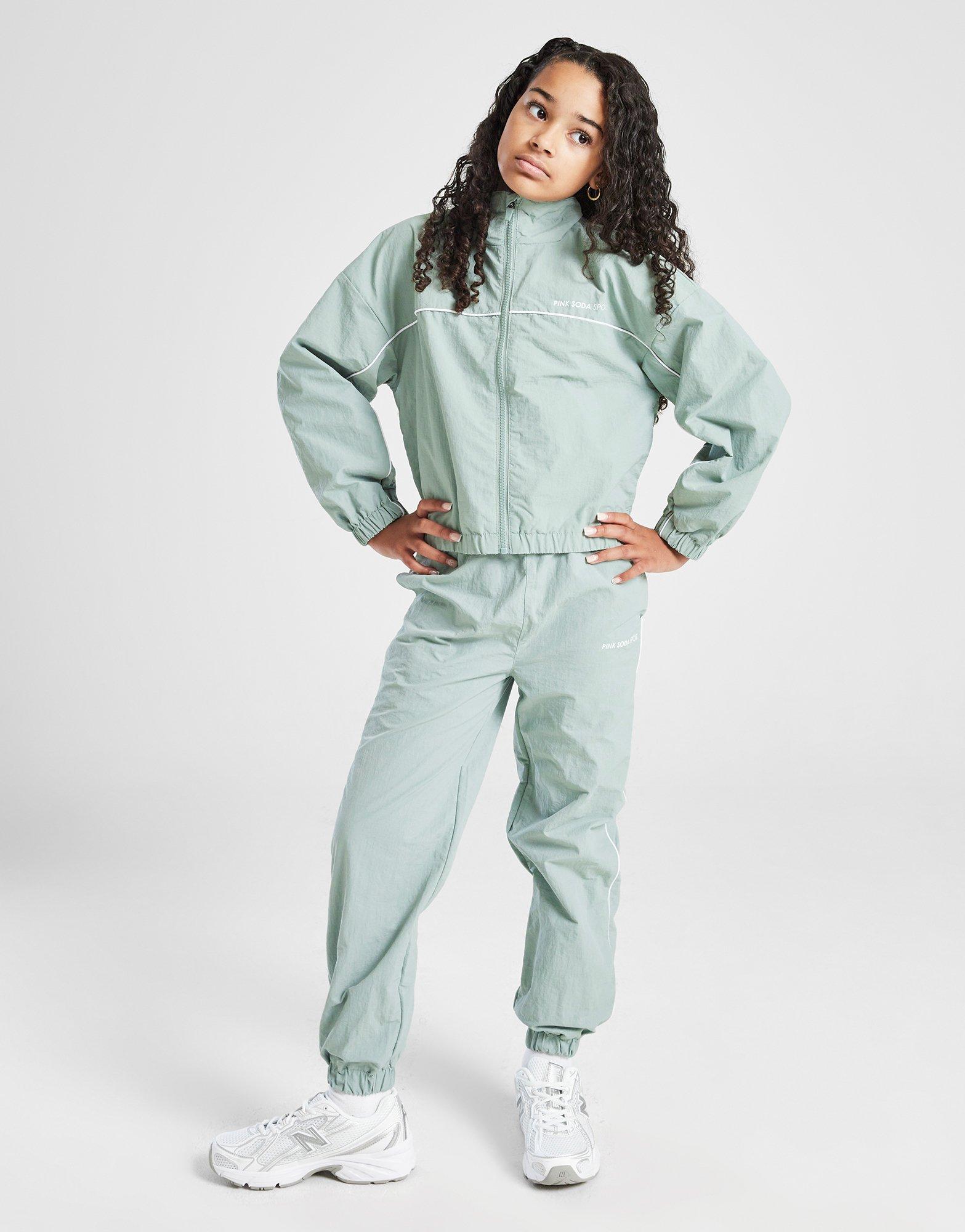 Pink Soda Sport Girls' Shell Tracksuit Junior