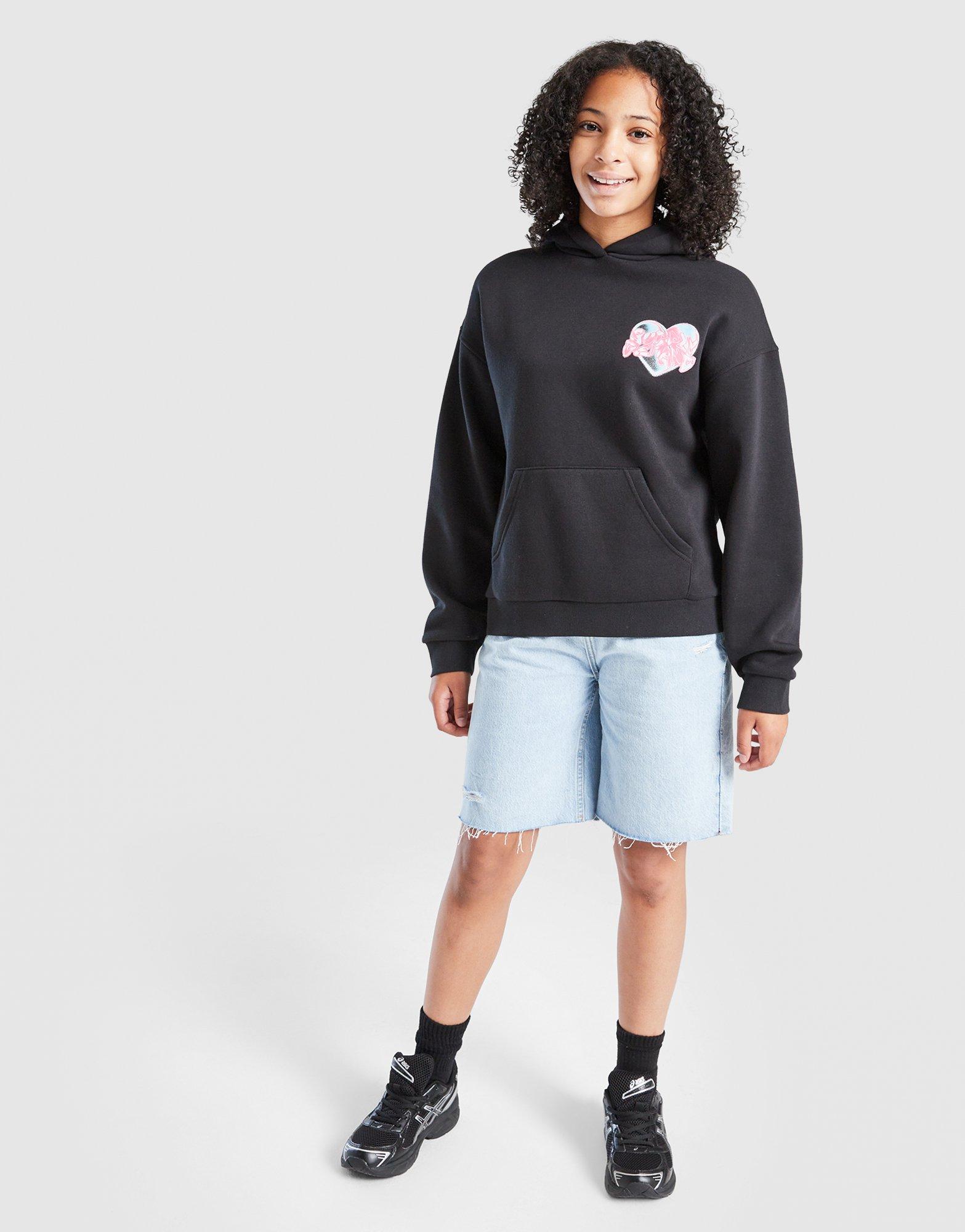 Supply & Demand Girls' Heart Overhead Felpa Junior