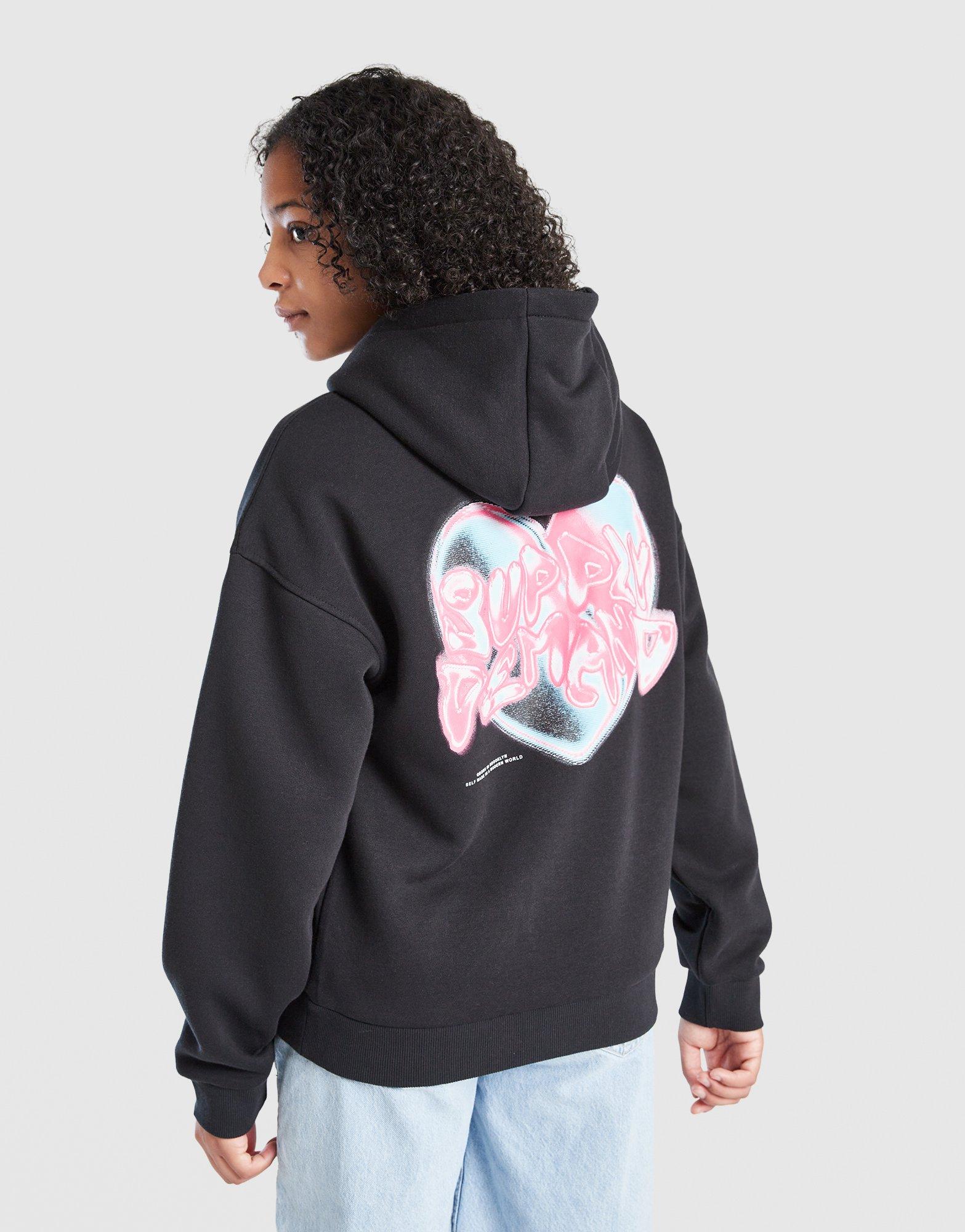 Supply & Demand Girls' Heart Overhead Felpa Junior