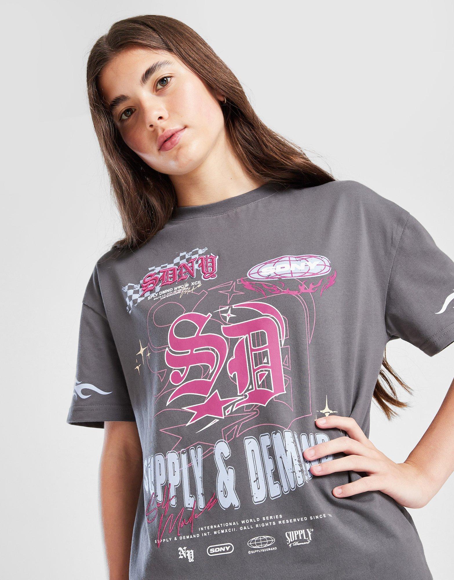 Supply & Demand Girls' Motor T-Shirt Junior