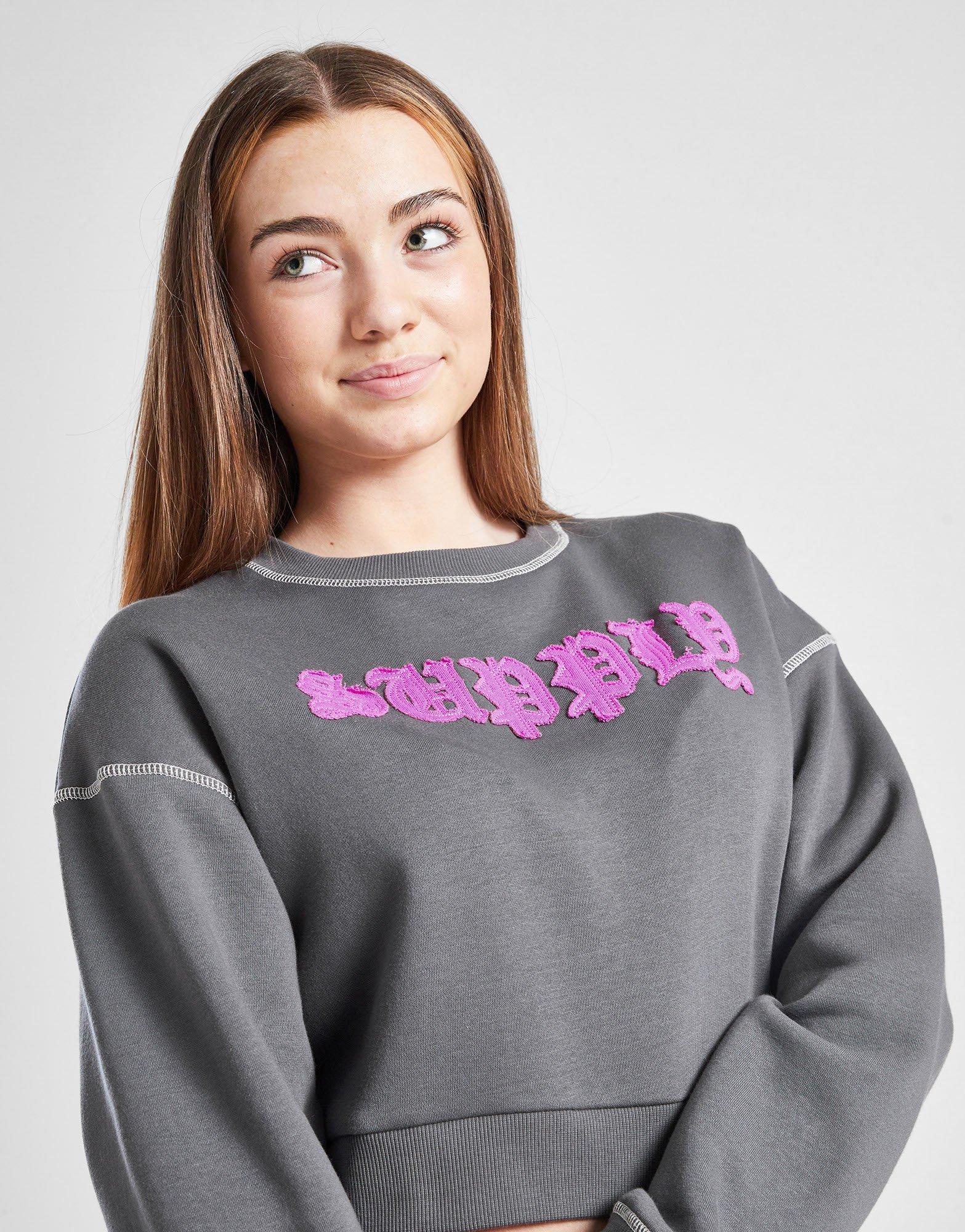 Supply & Demand Girls' Hattan Crew Sweatshirt Junior