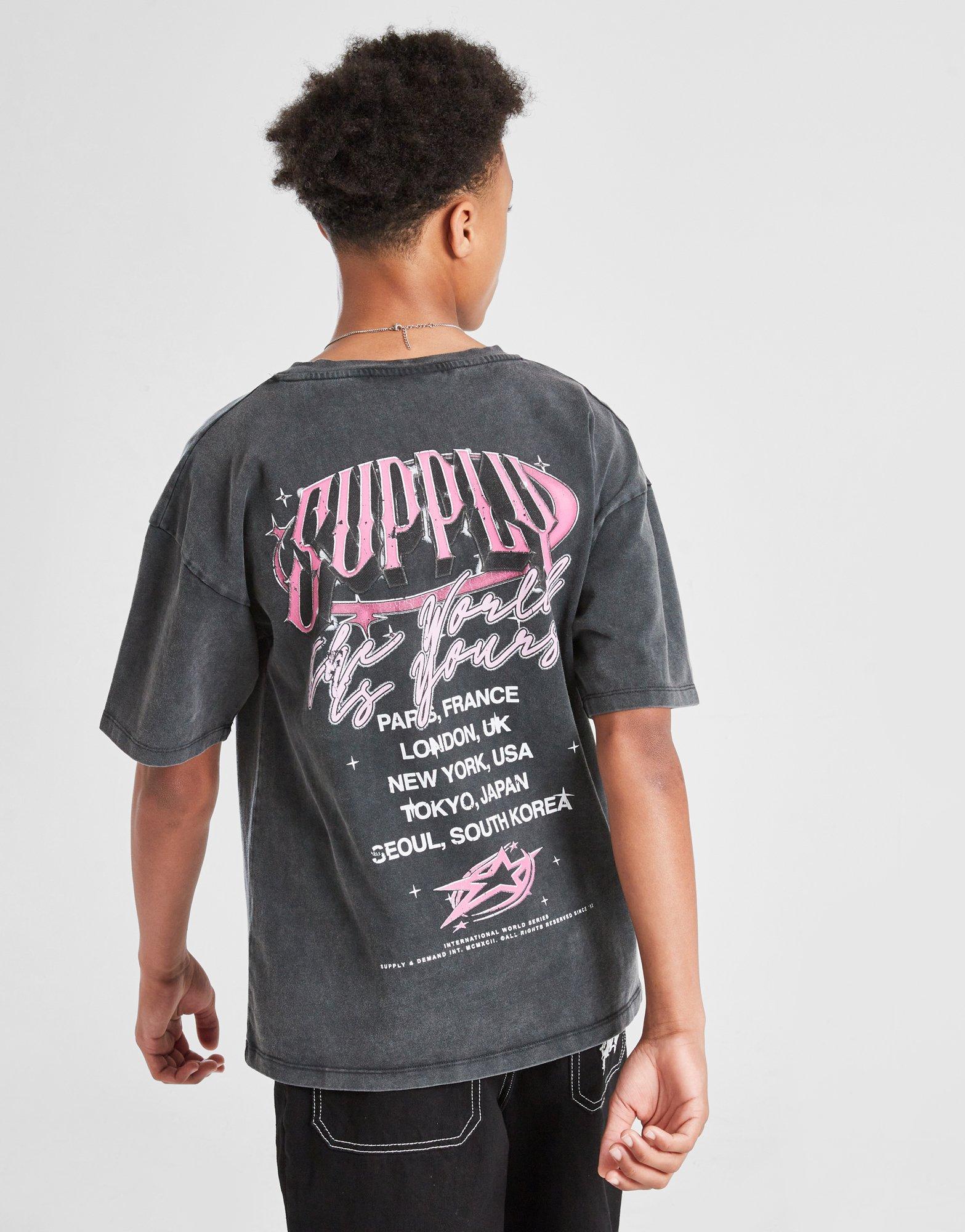 Supply & Demand Chrome Star T-Shirt Junior