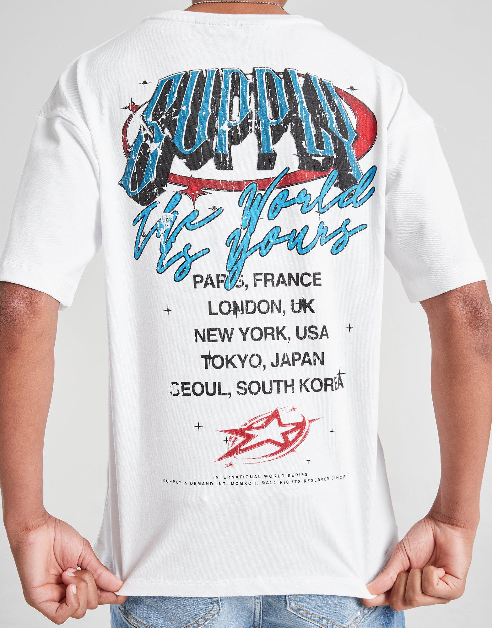 Supply & Demand Chrome Star T-Shirt Junior