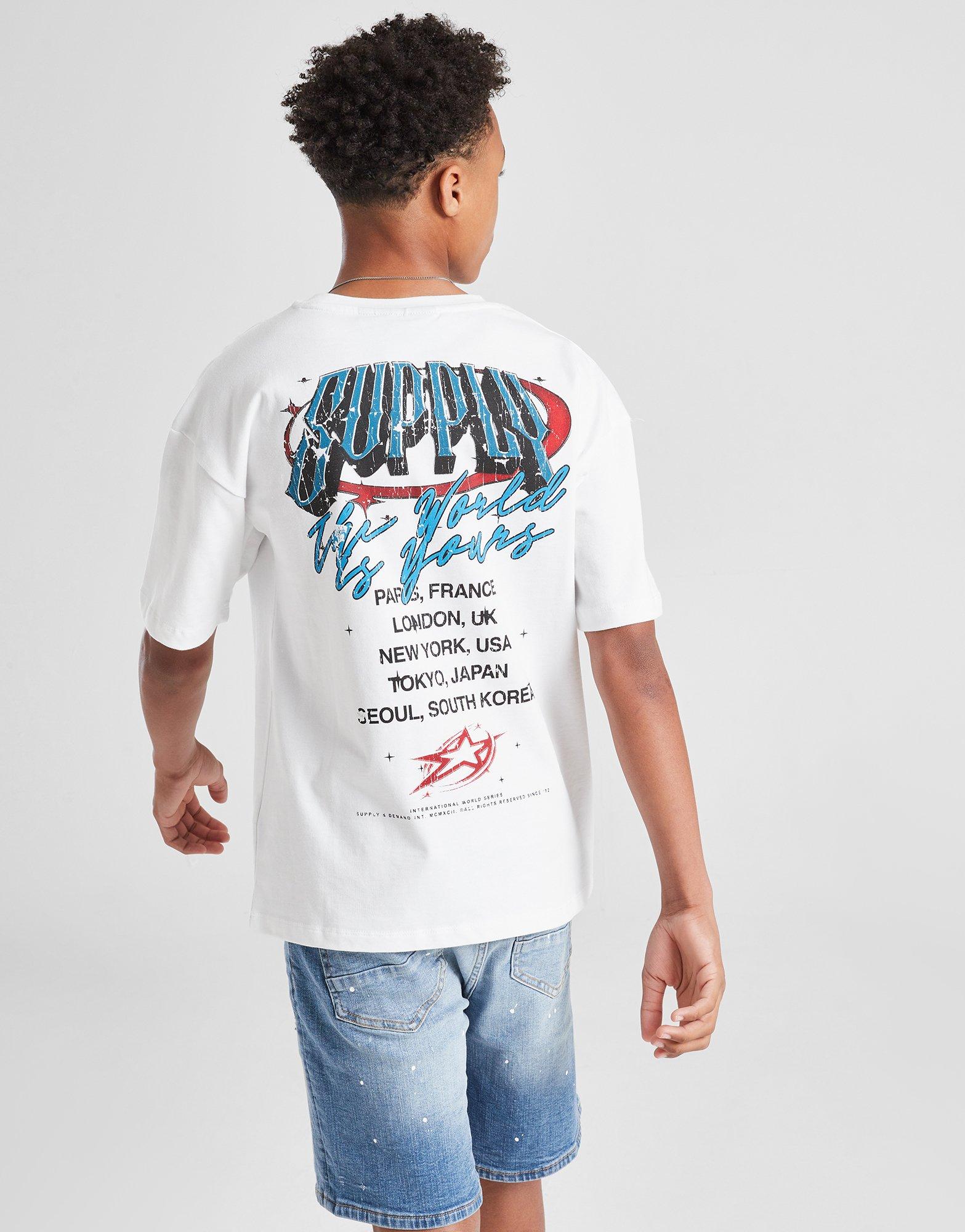 Supply & Demand Chrome Star T-Shirt Junior