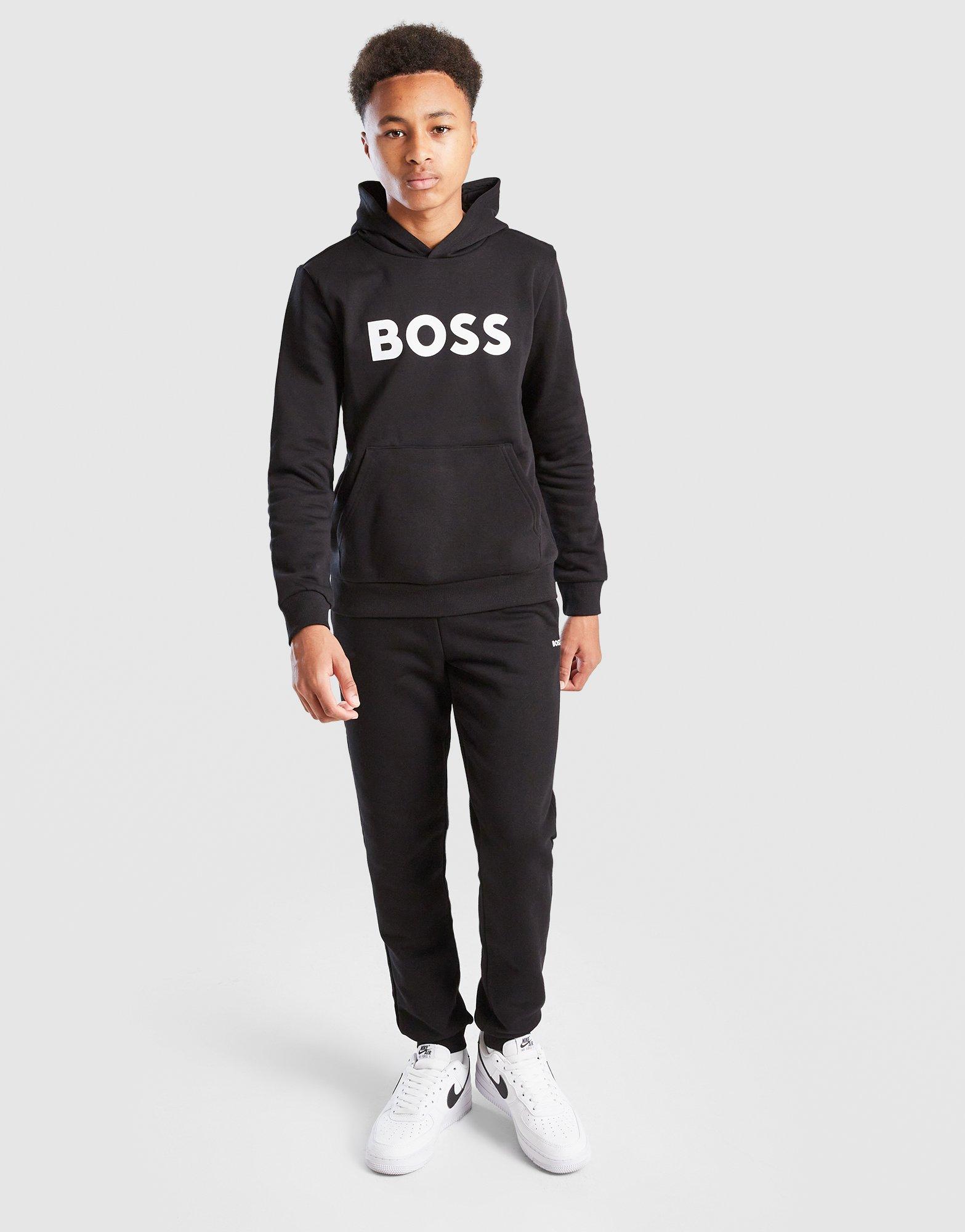 BOSS Large Logo Overhead Hoodie Junior