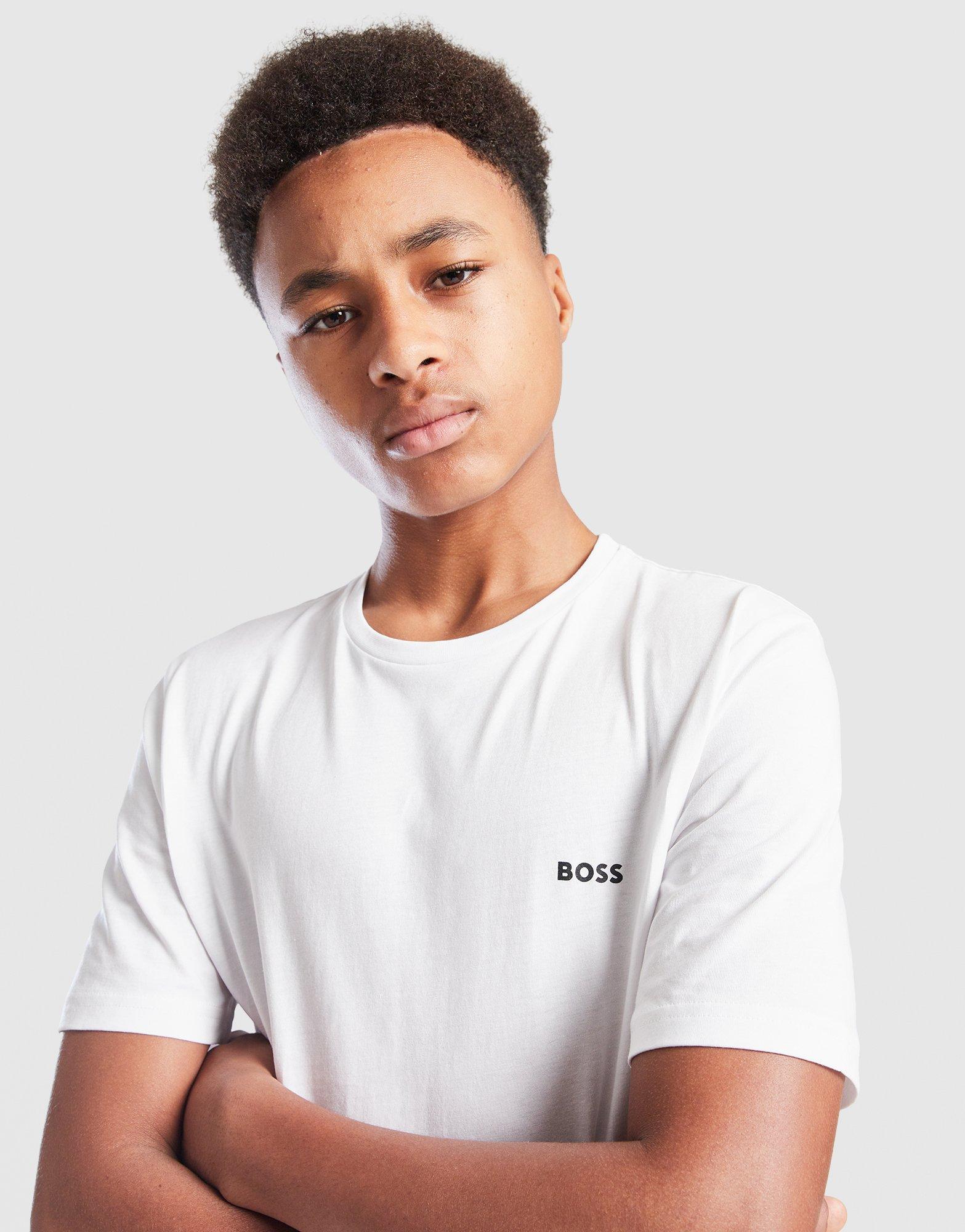 BOSS Pack de 2 t-shirts à petit logo Junior