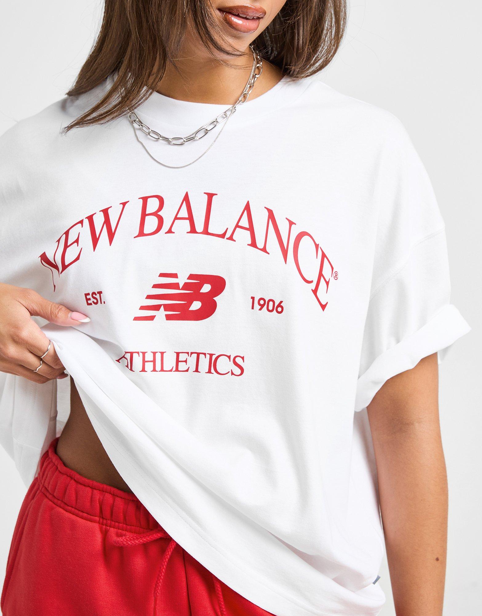 New Balance Athletics Boyfriend Maglia