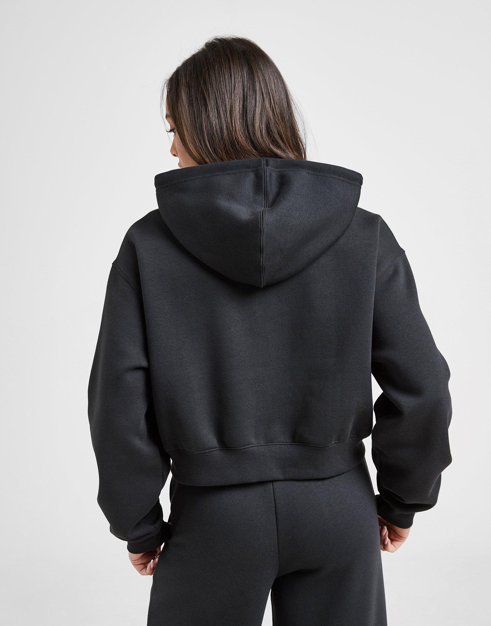 New Balance Athletics Cropped Full Zip Hoodie