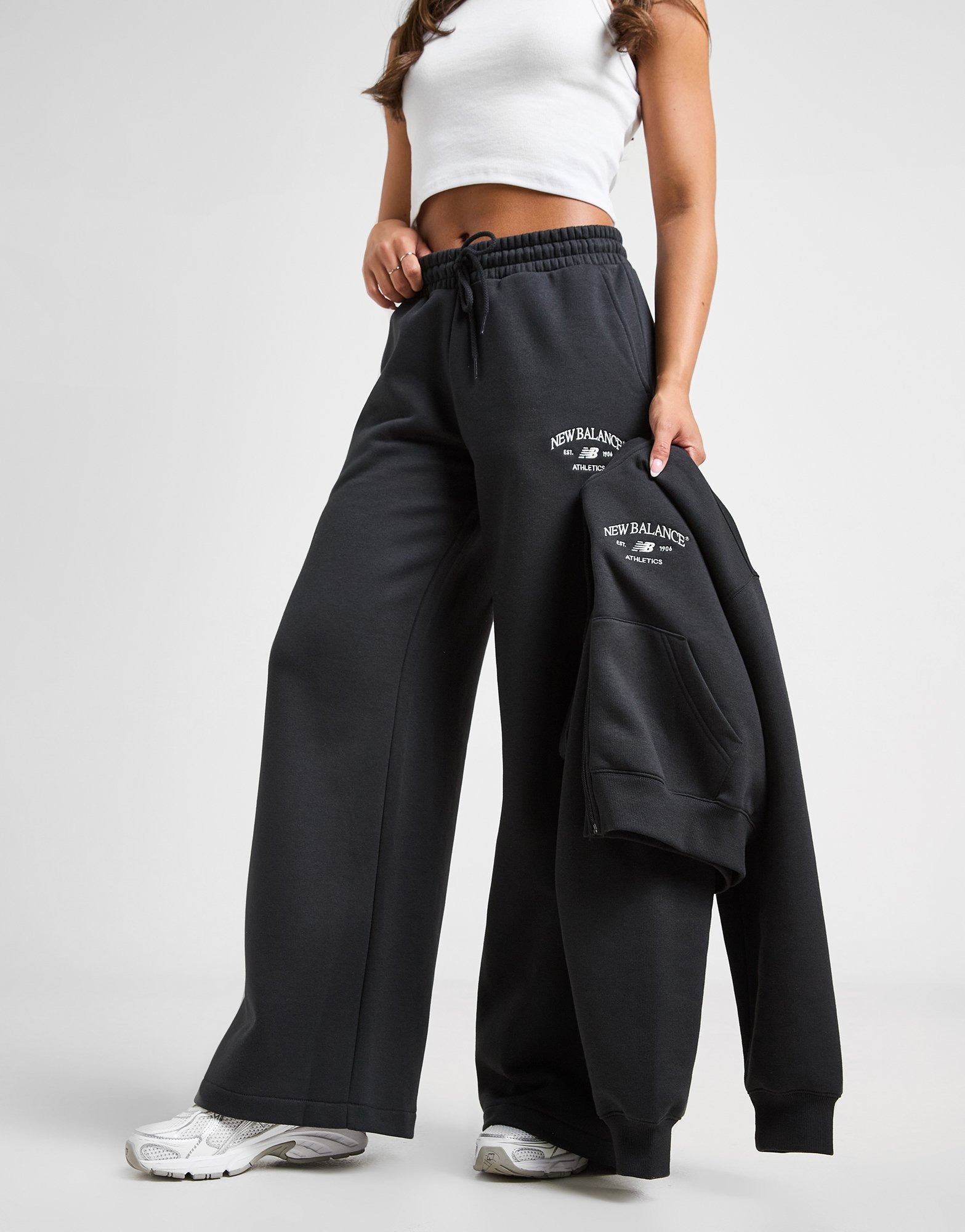 New Balance Joggers Wide Leg Athletics en Negro - JD Sports España 