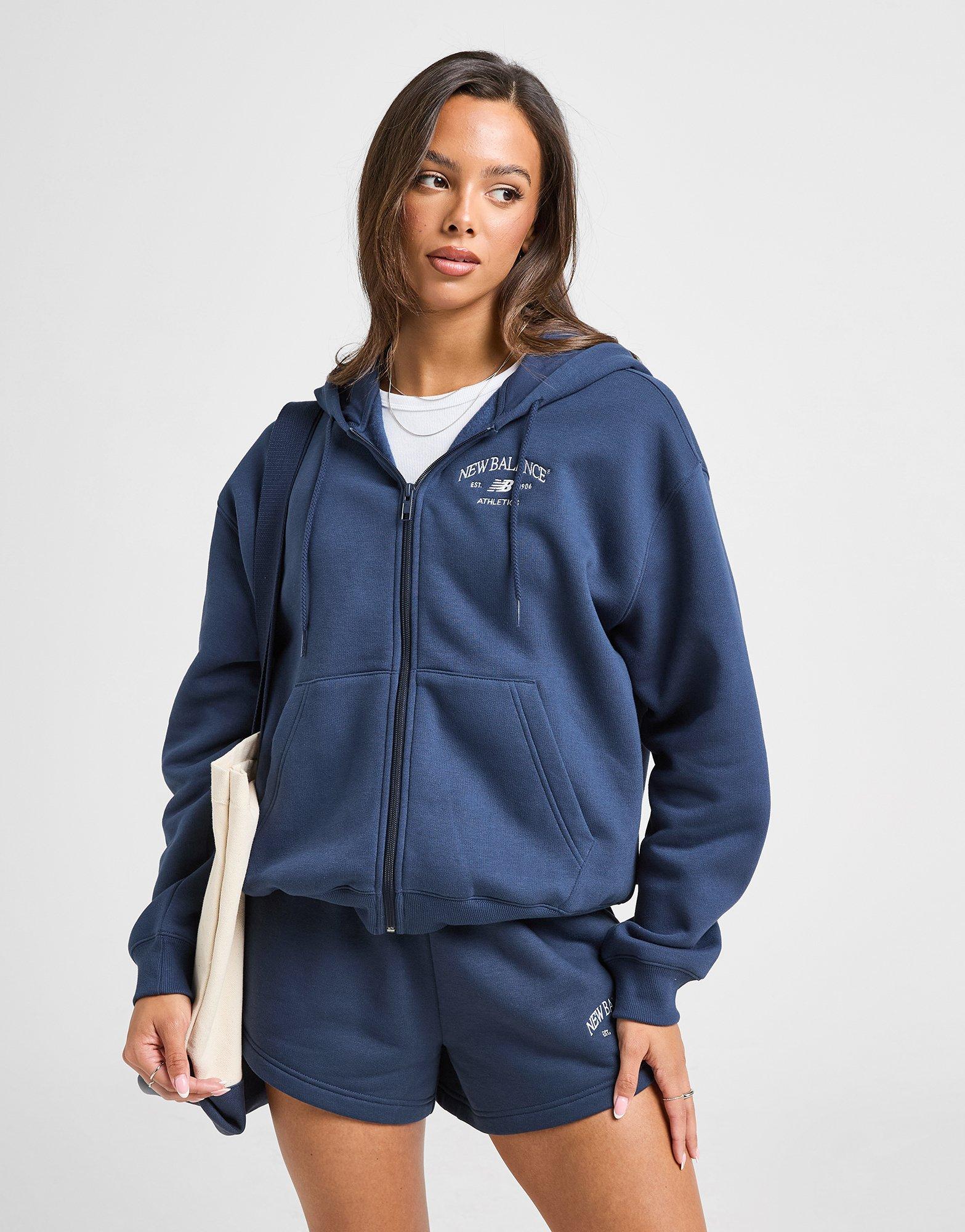 New Balance Athletics Full Zip Felpa