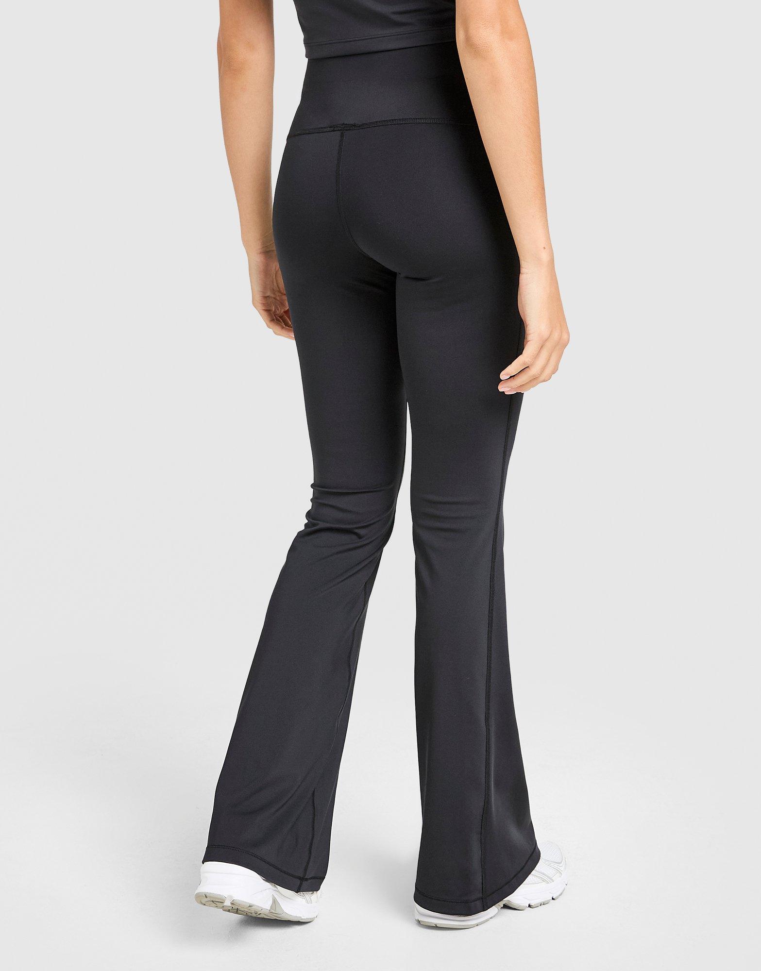 New Balance Logo U-Seam Flared Leggings