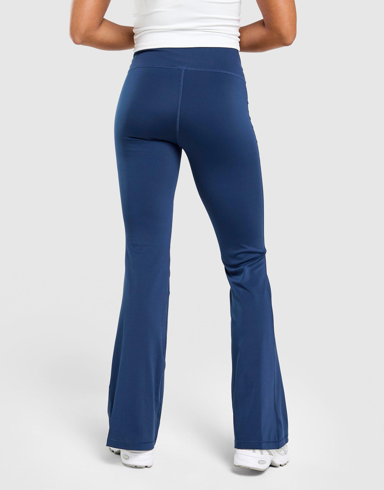 New Balance Logo U-Seam Flared Leggings