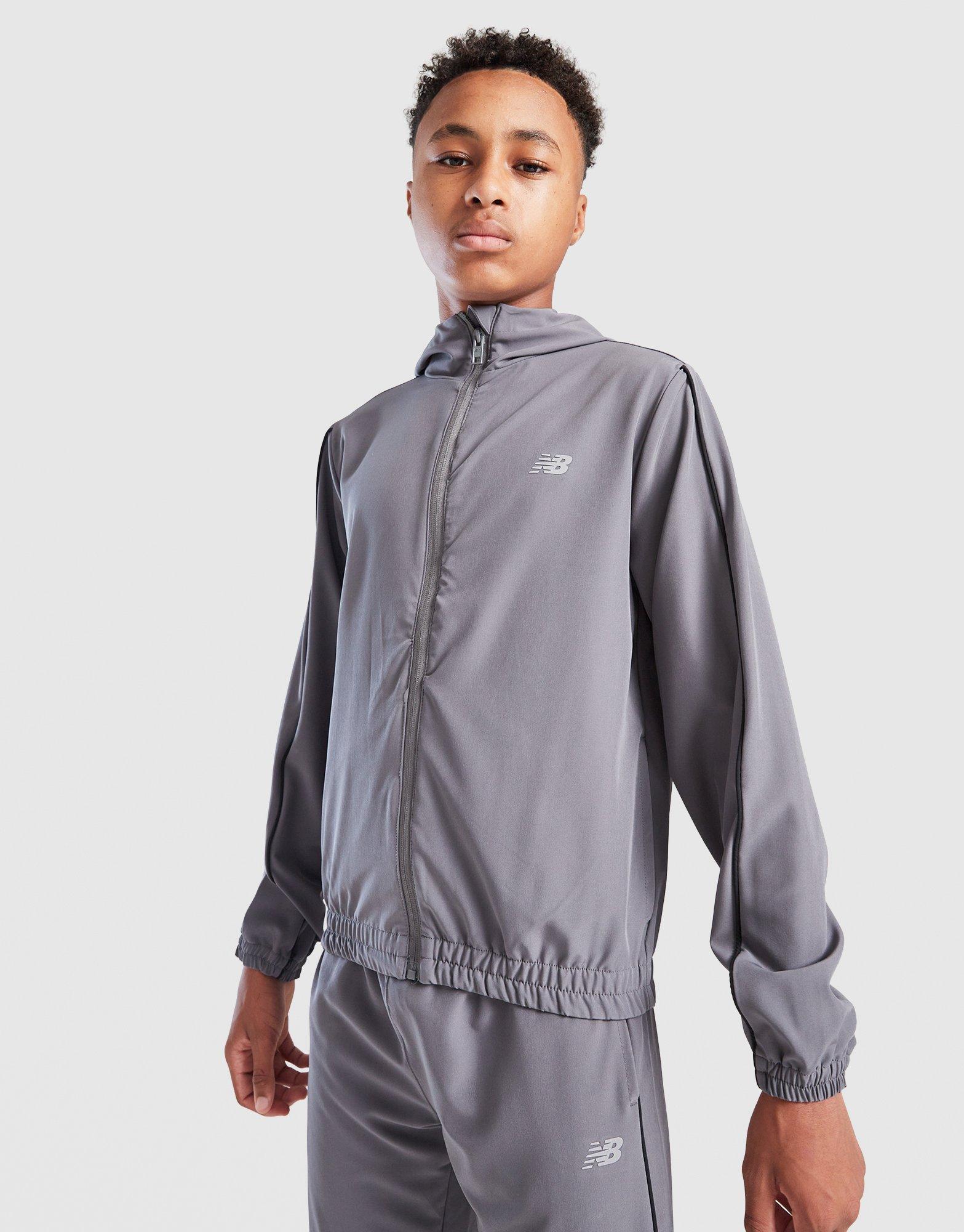New Balance Track Woven Hoodie Junior