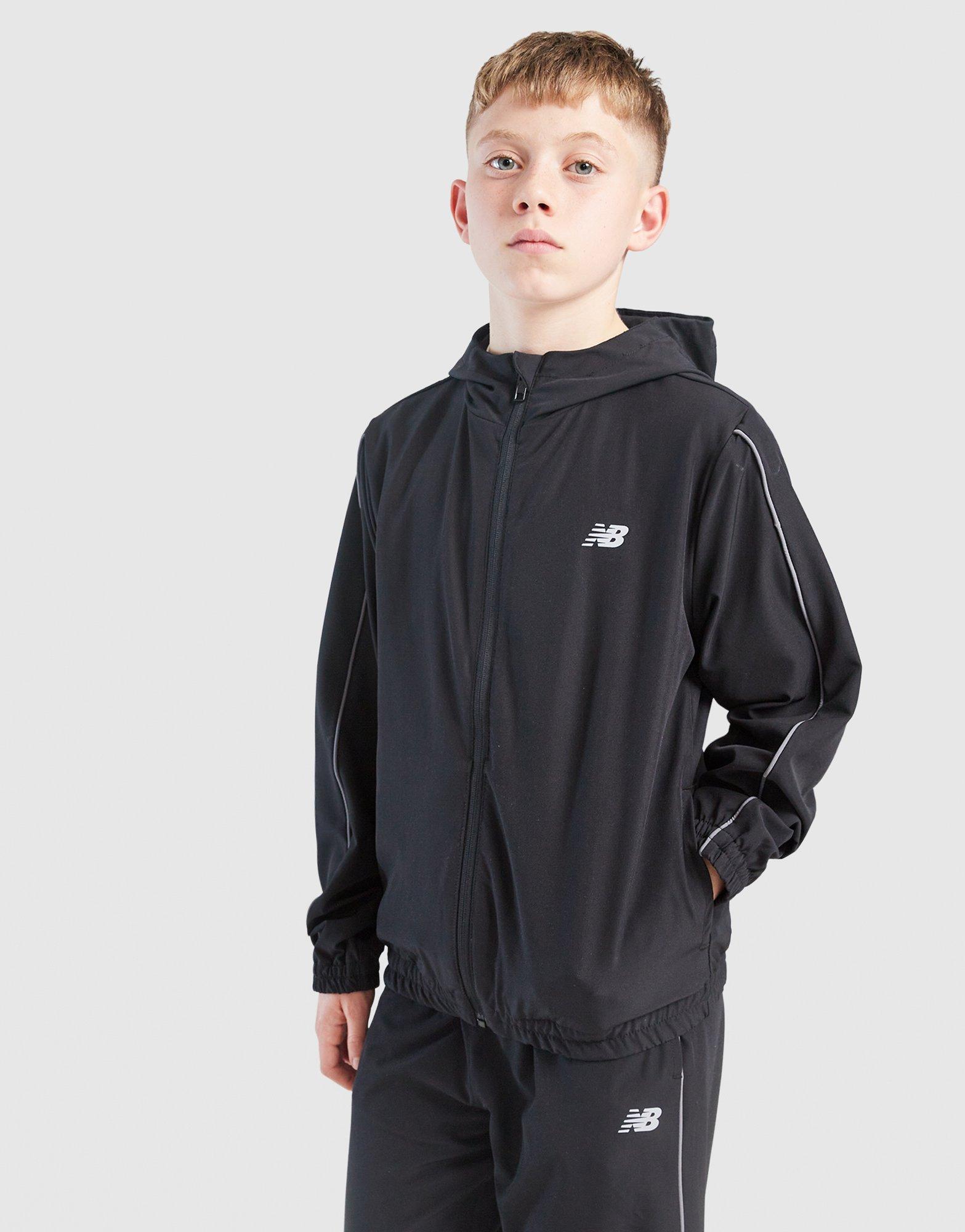 New Balance Track Woven Hoodie Junior