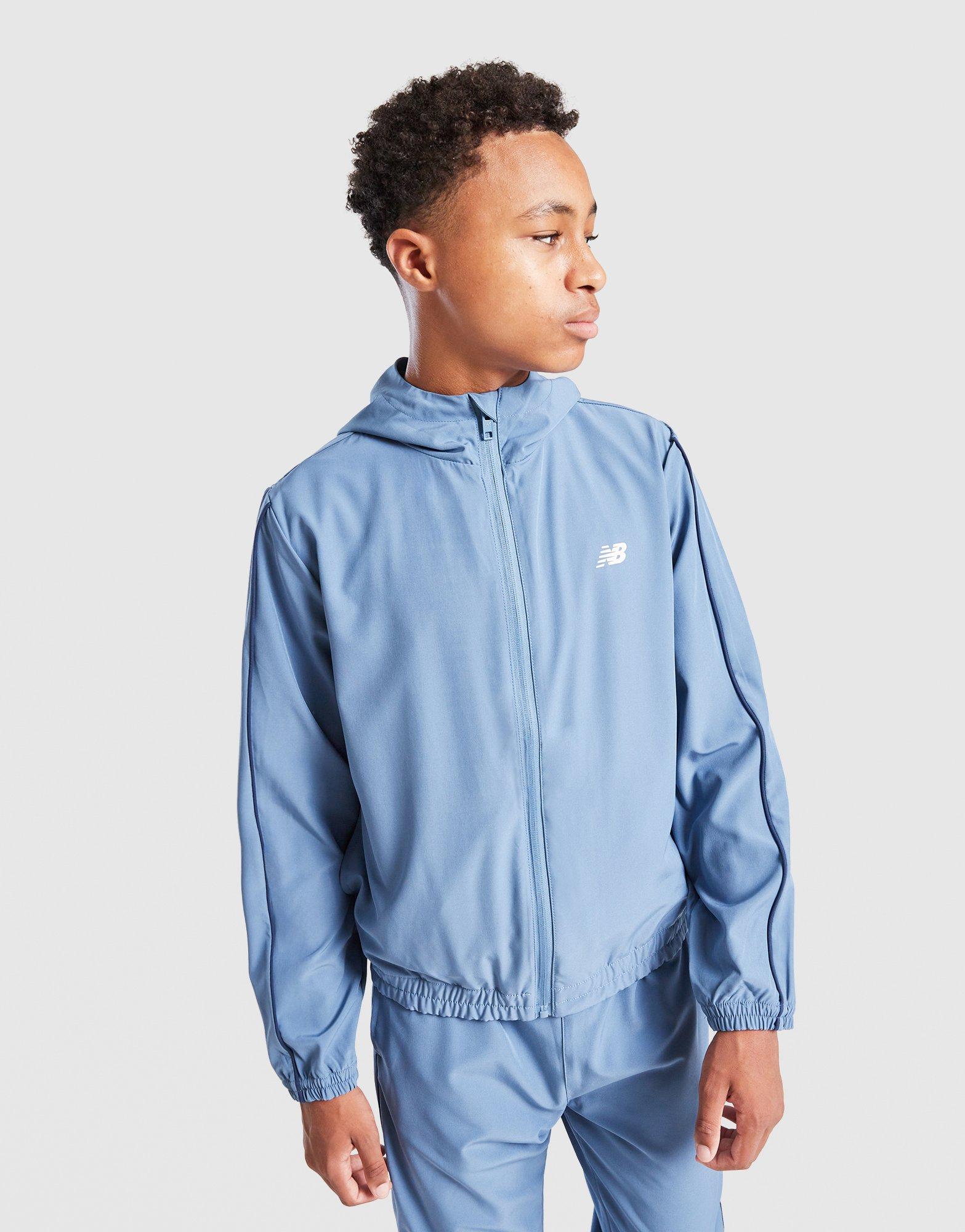 New Balance Track Woven Hoodie Junior