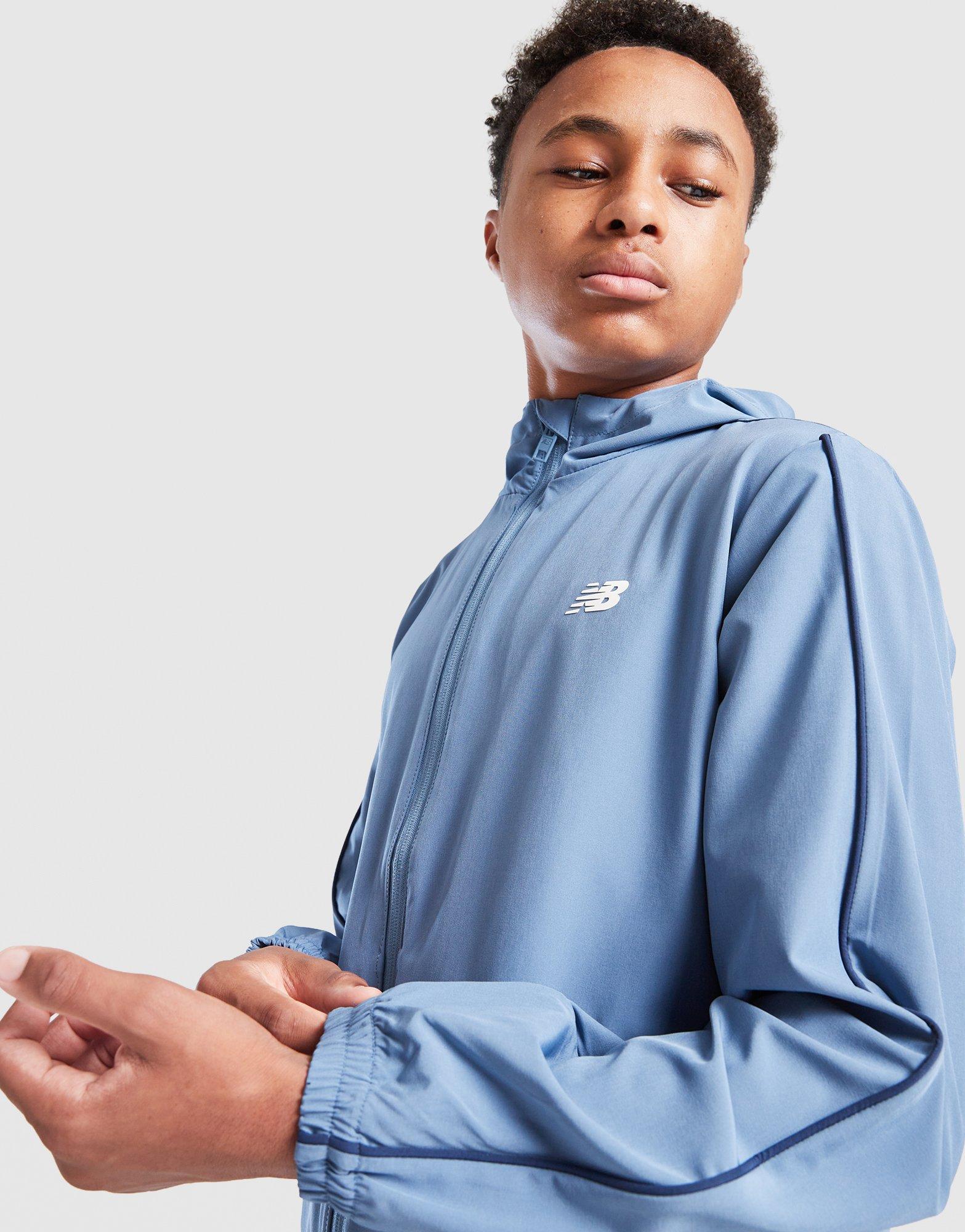 New Balance Track Woven Hoodie Junior