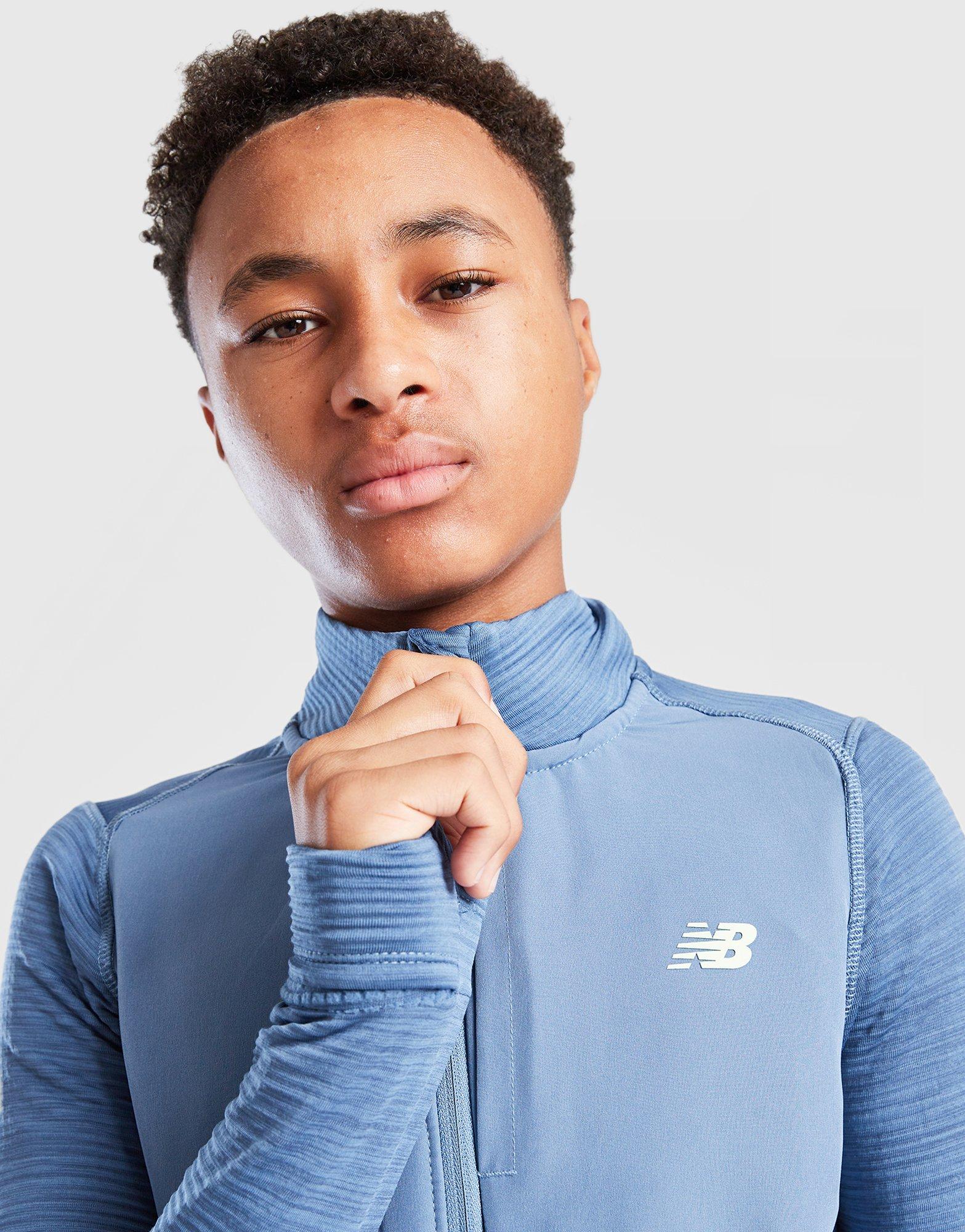 New Balance Winter 1/2 Zip Track Top Junior