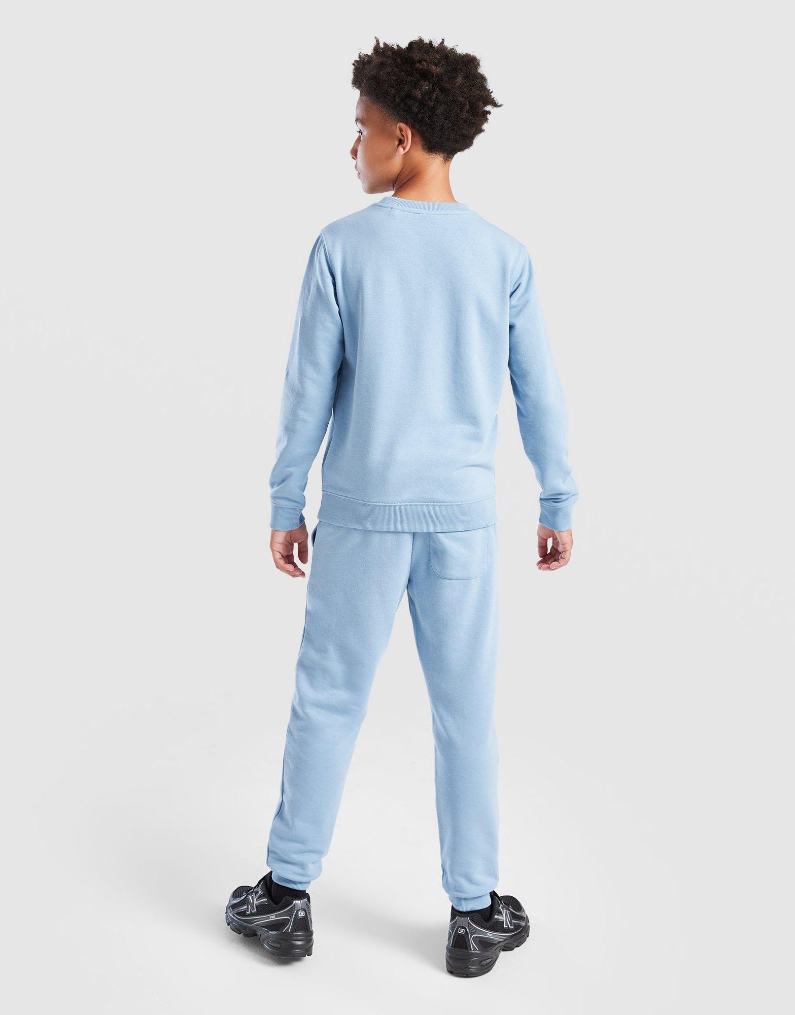 New Balance Stack Logo Crew Tracksuit Junior