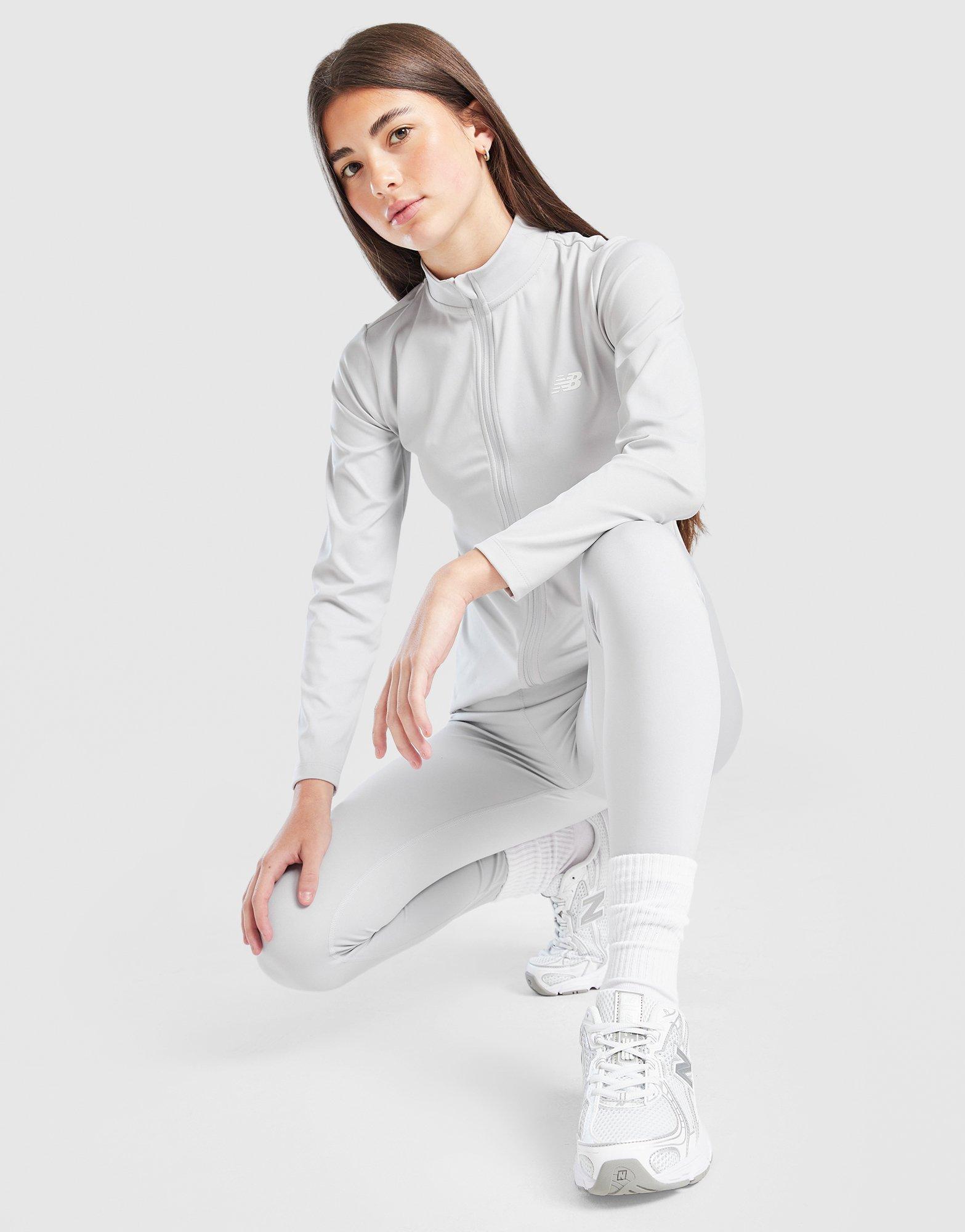 New Balance Girls' Fitness Full Zip Top Junior