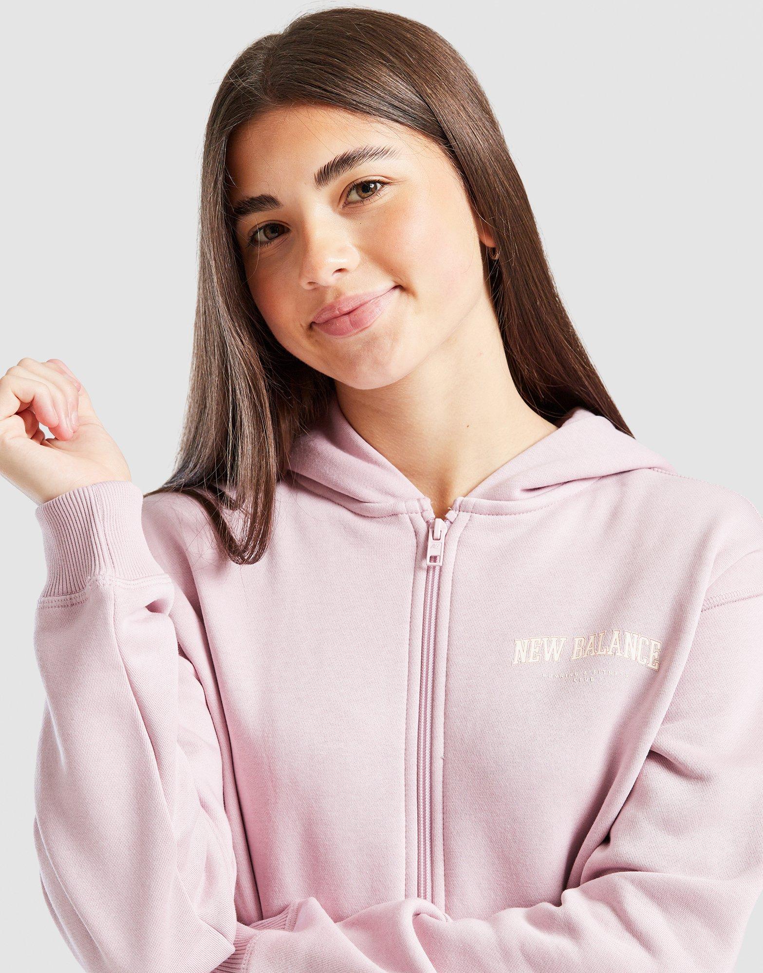 New Balance Girls' Varsity Full Zip Hoodie Junior