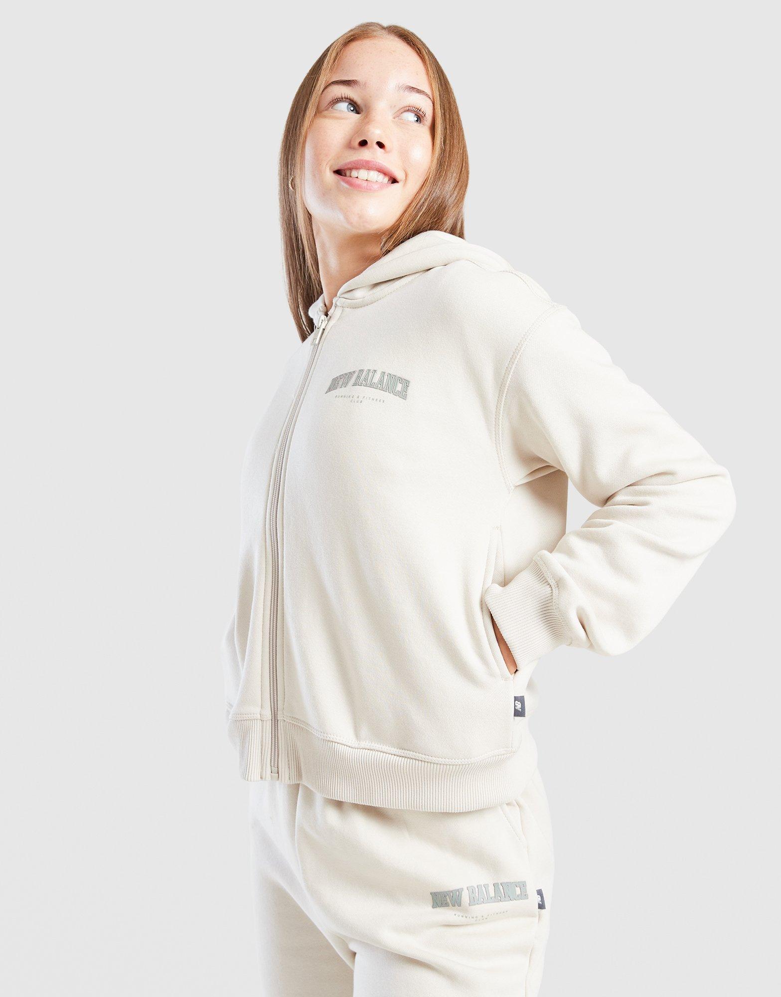 New Balance Girls' Varsity Full Zip Hoodie Junior