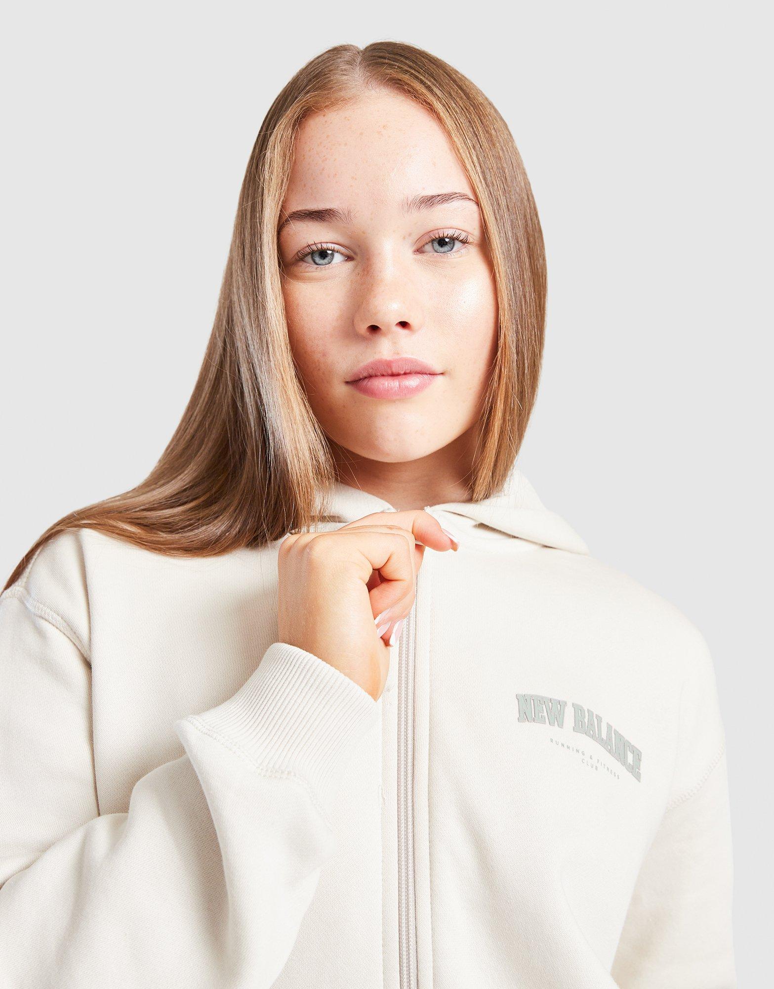 New Balance Girls' Varsity Full Zip Hoodie Junior