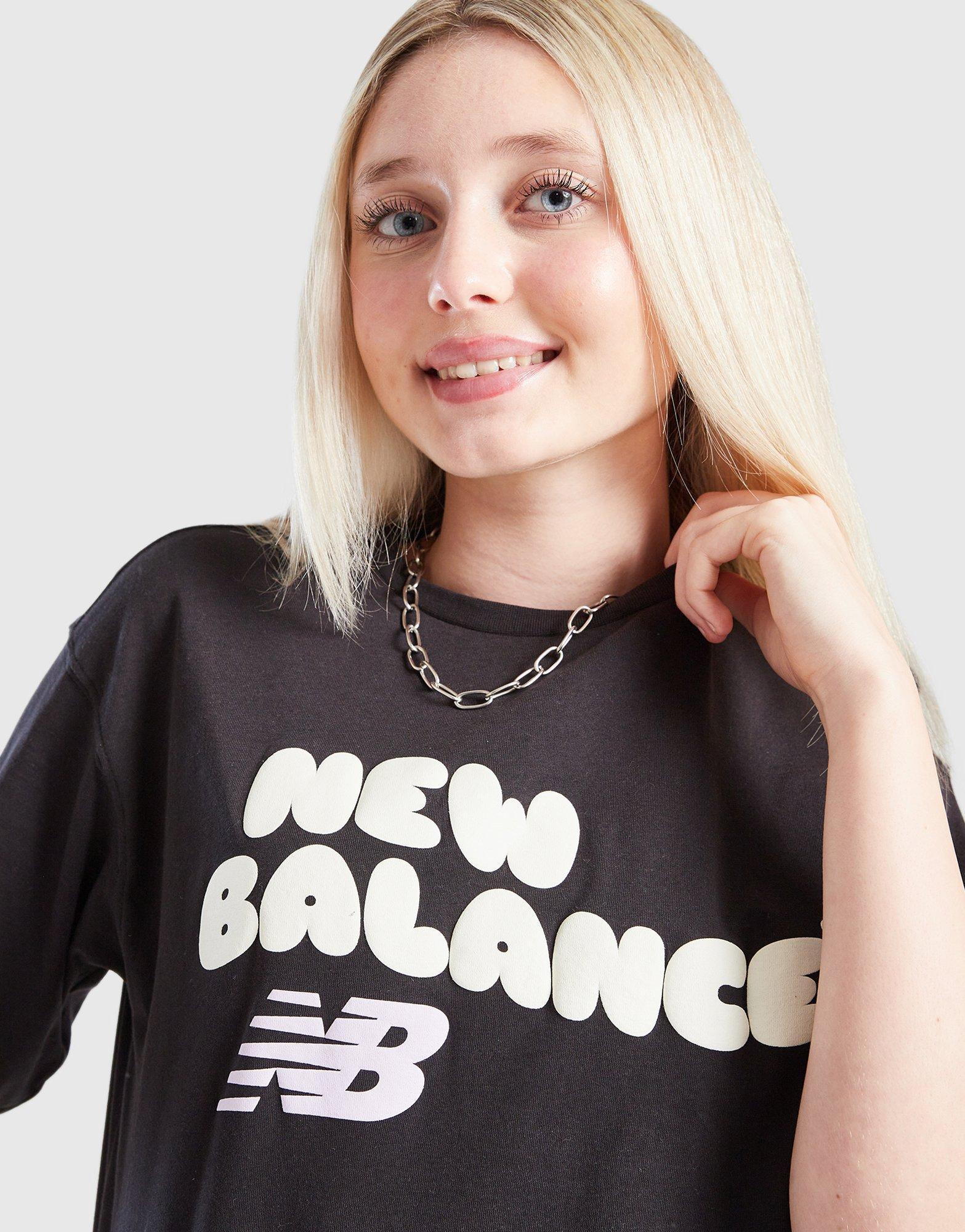 New Balance Girls' Bubble Graphic T-Shirt Junior