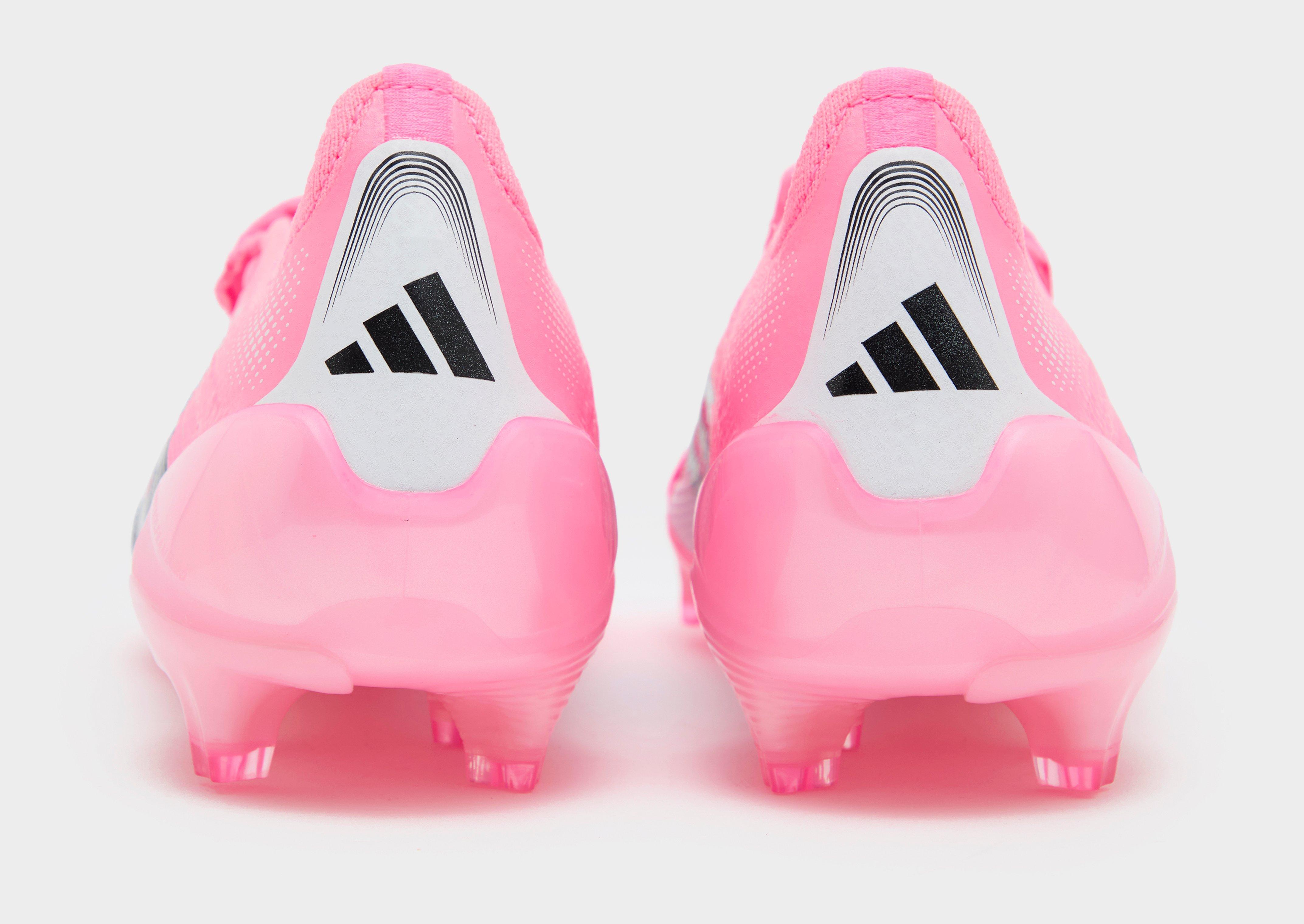 Pink adidas Predator Elite David Beckham Fold-Over Tongue FG