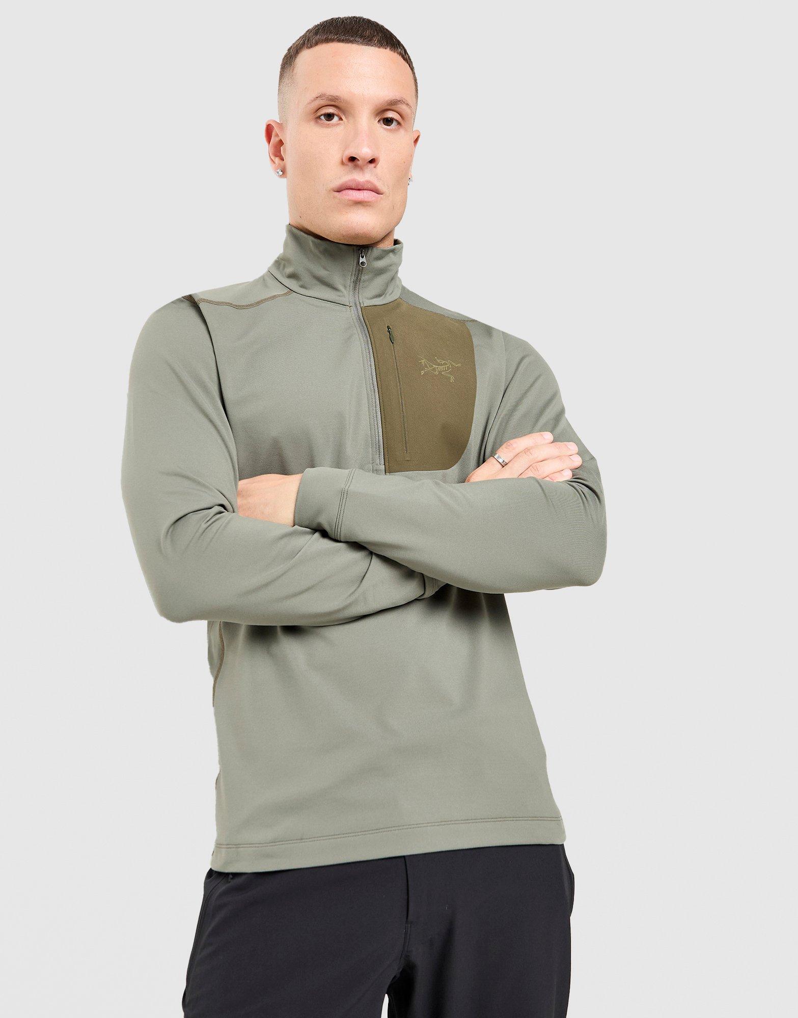 Arc'teryx Felpa Rho LT Zip Neck