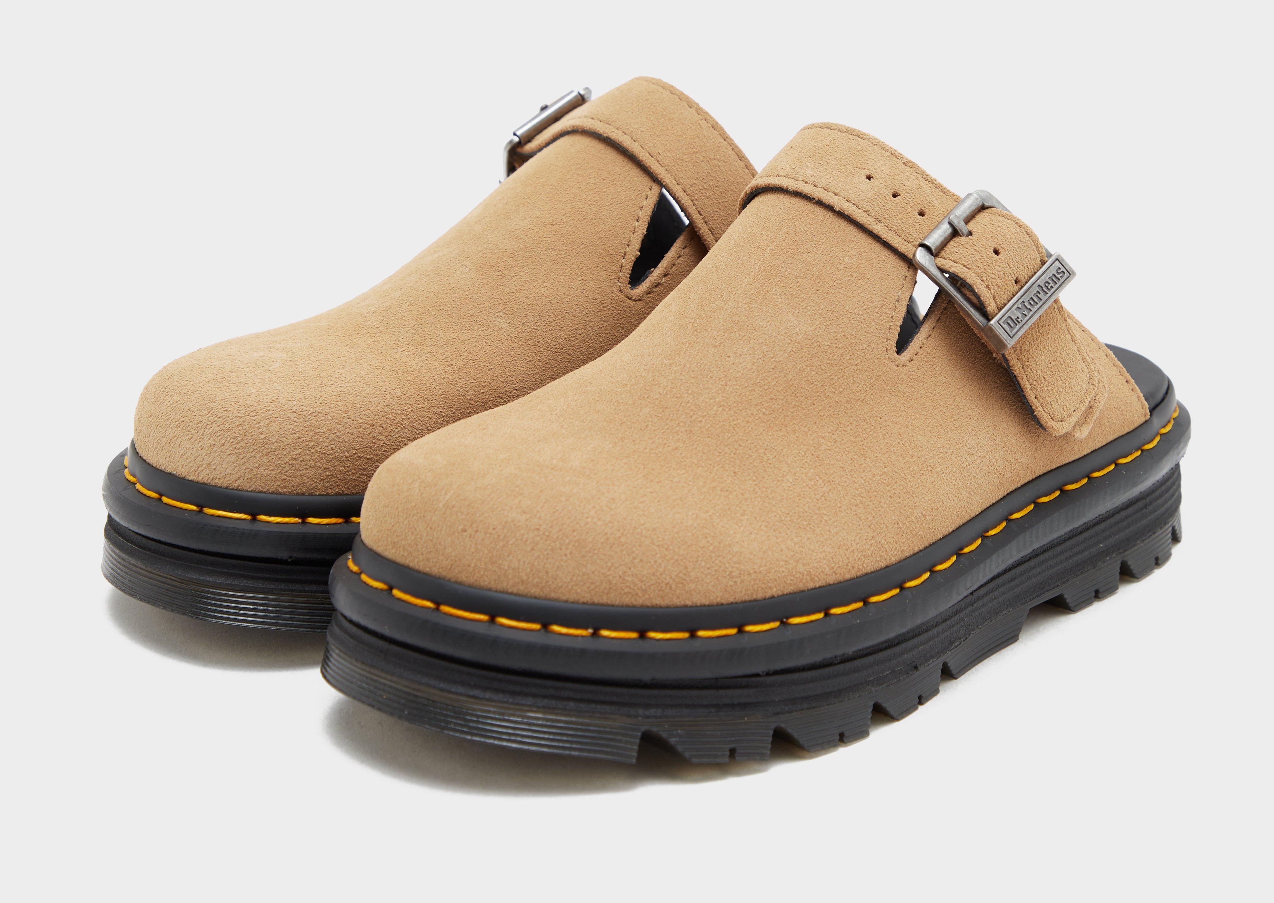 Dr. Martens Zebzag Suede Mules Women's