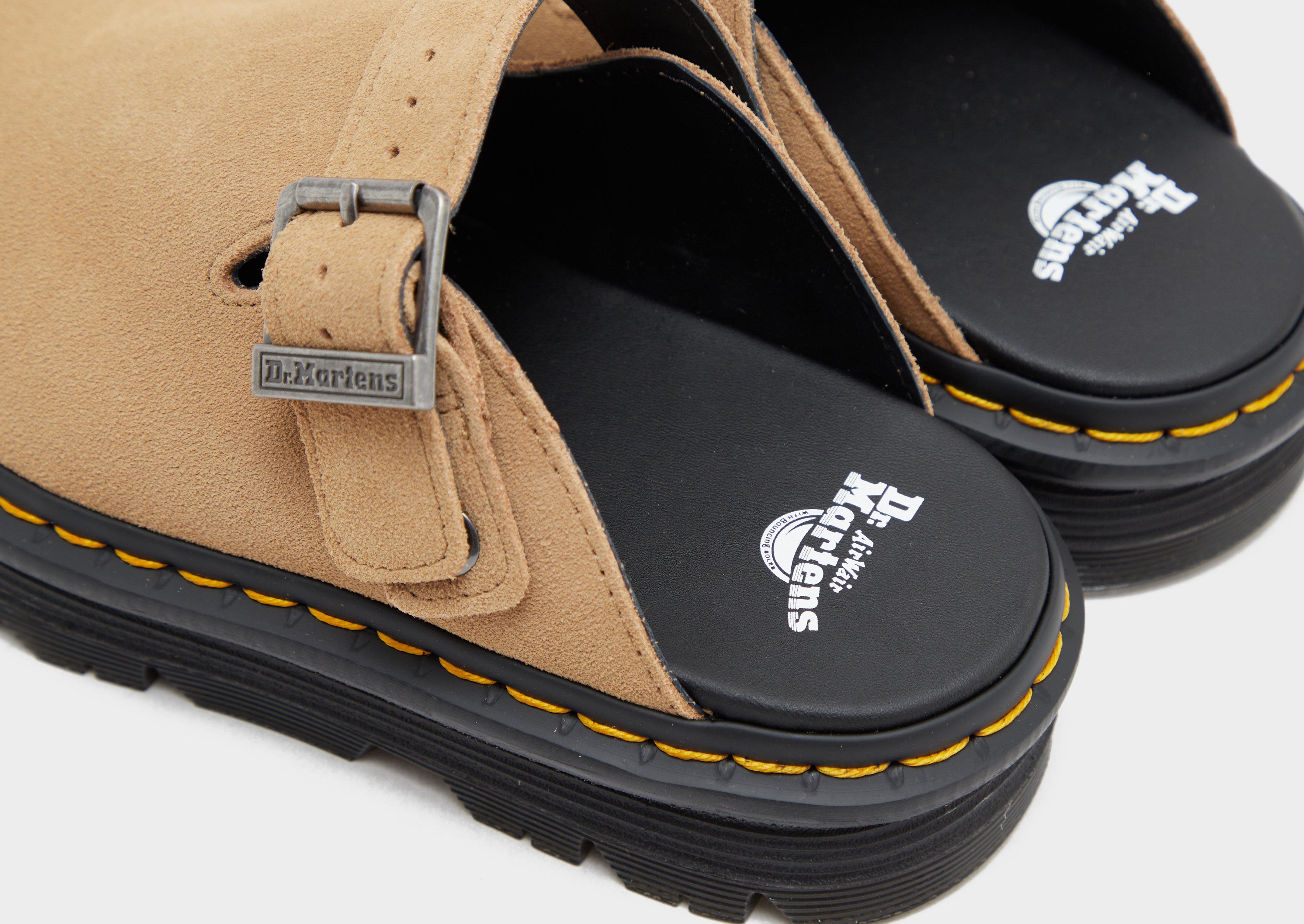 Dr. Martens Zebzag Suede Mules Women's