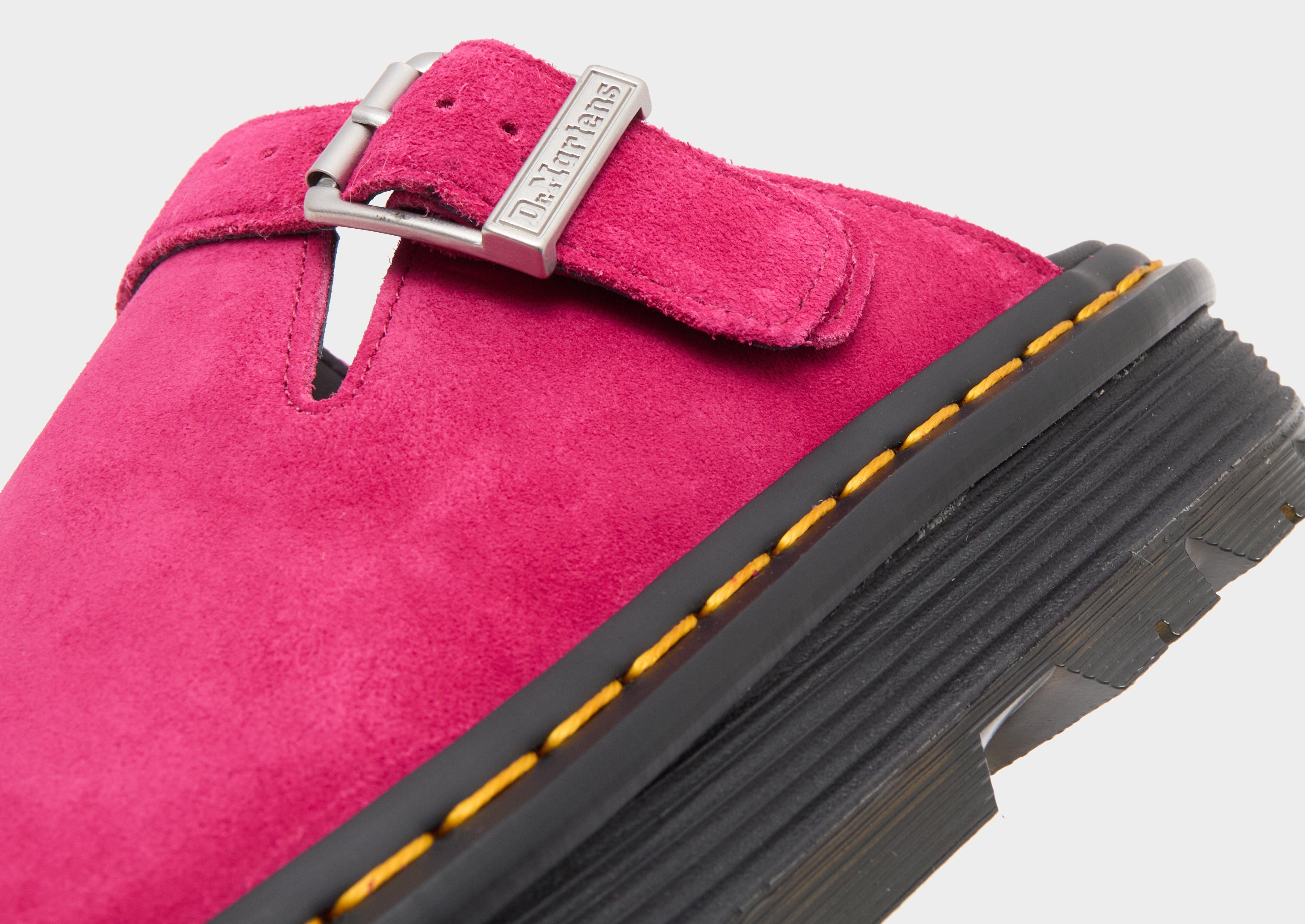 Dr. Martens ZebZag Suede Mules Women's