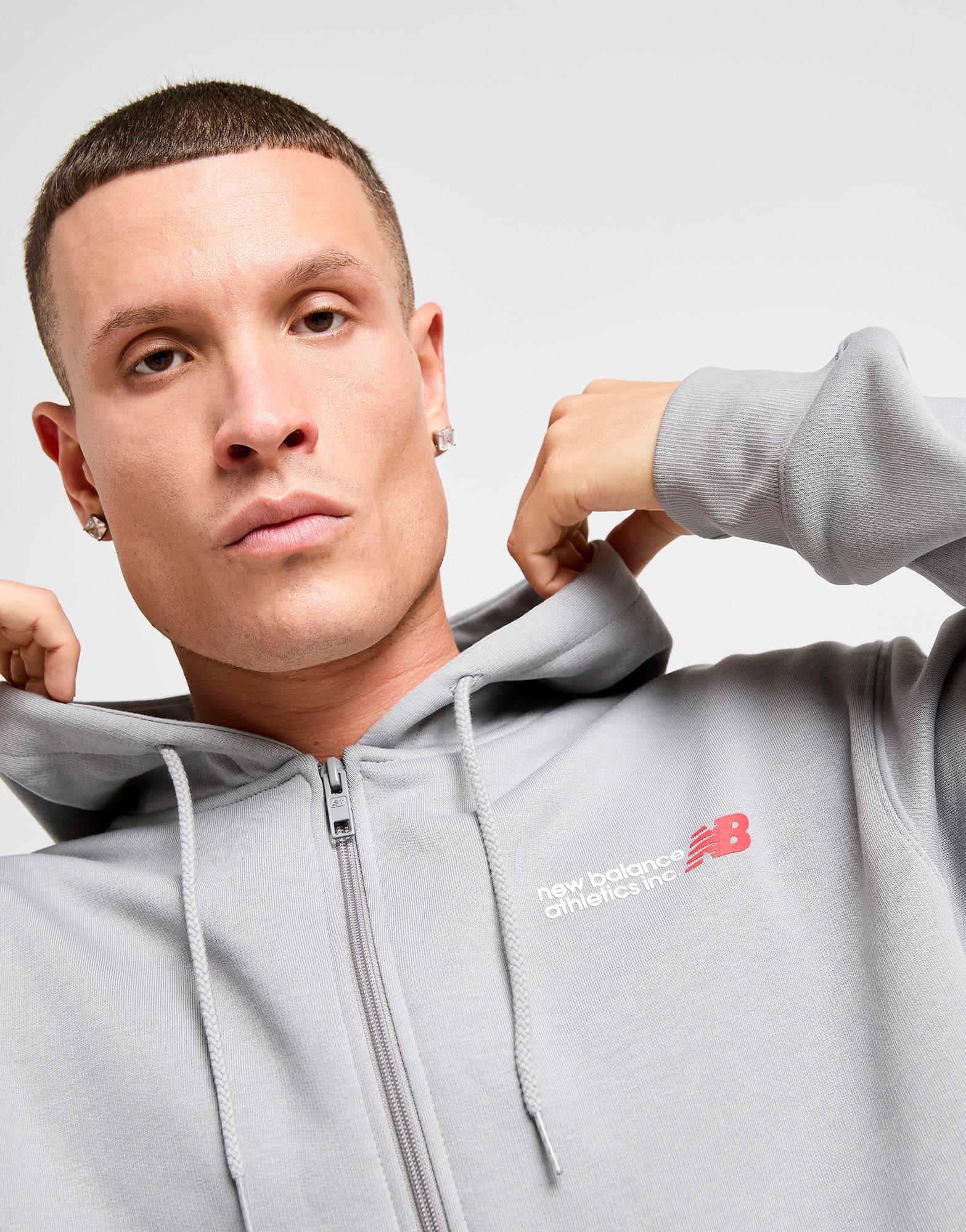 New Balance Sudadera con capucha Core Logo Zip