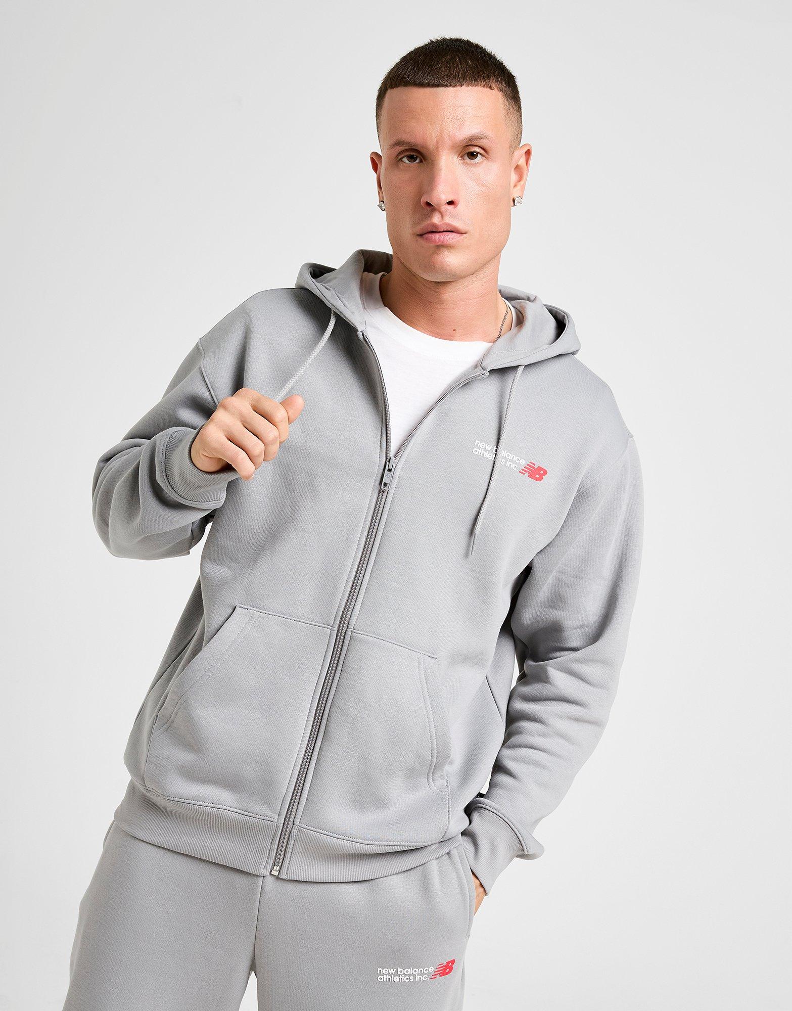 New Balance Sudadera con capucha Core Logo Zip